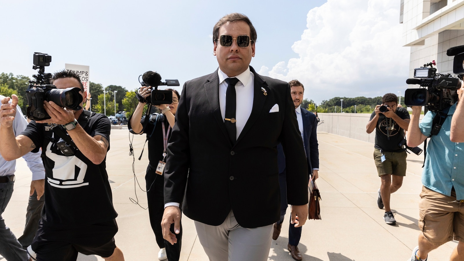 Nassau County DA Signals Possible State Charges Against Ex-Rep George Santos After Federal Sentence Commutation