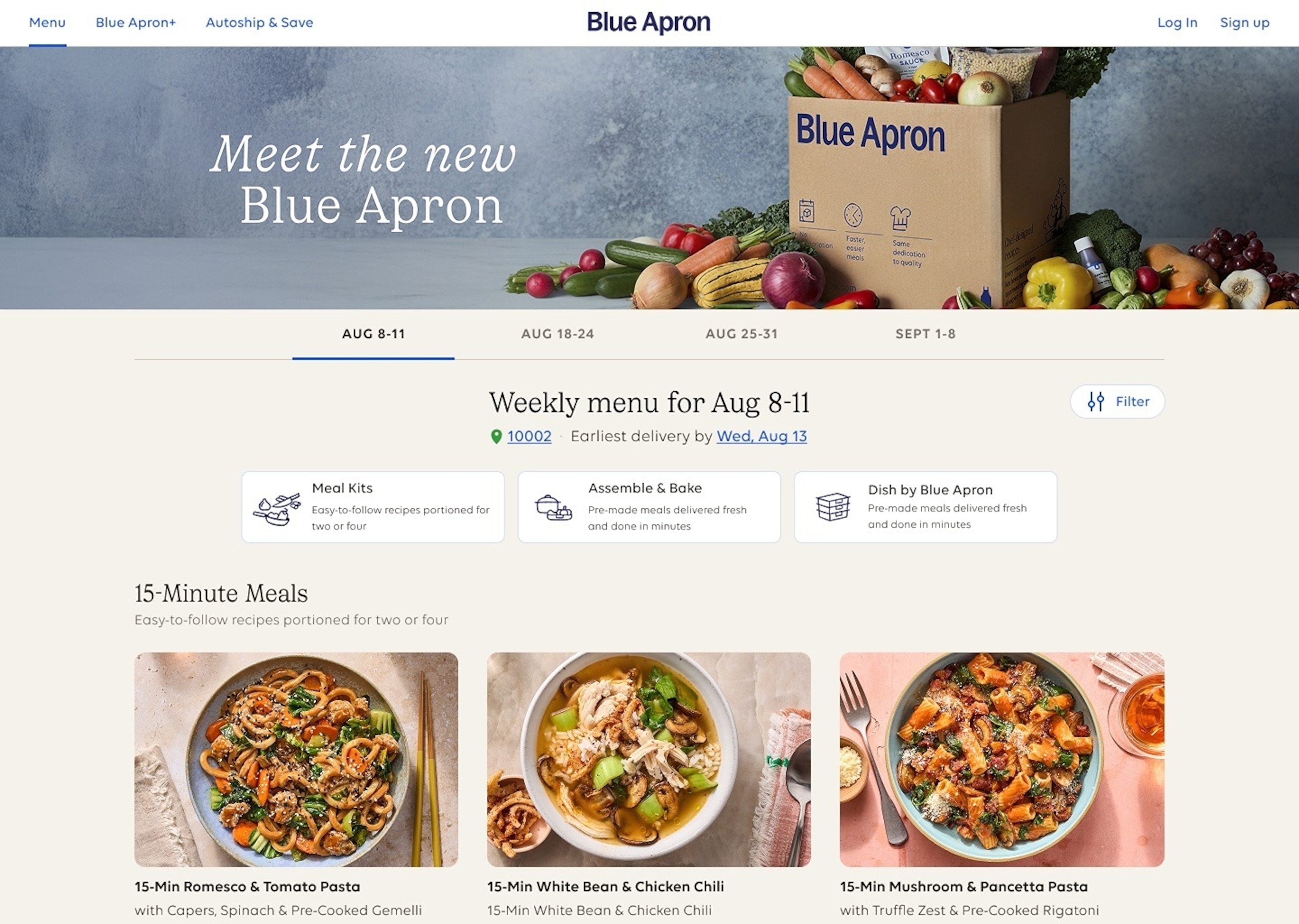 What to know about Blue Apron's relaunch, doing away with subscription