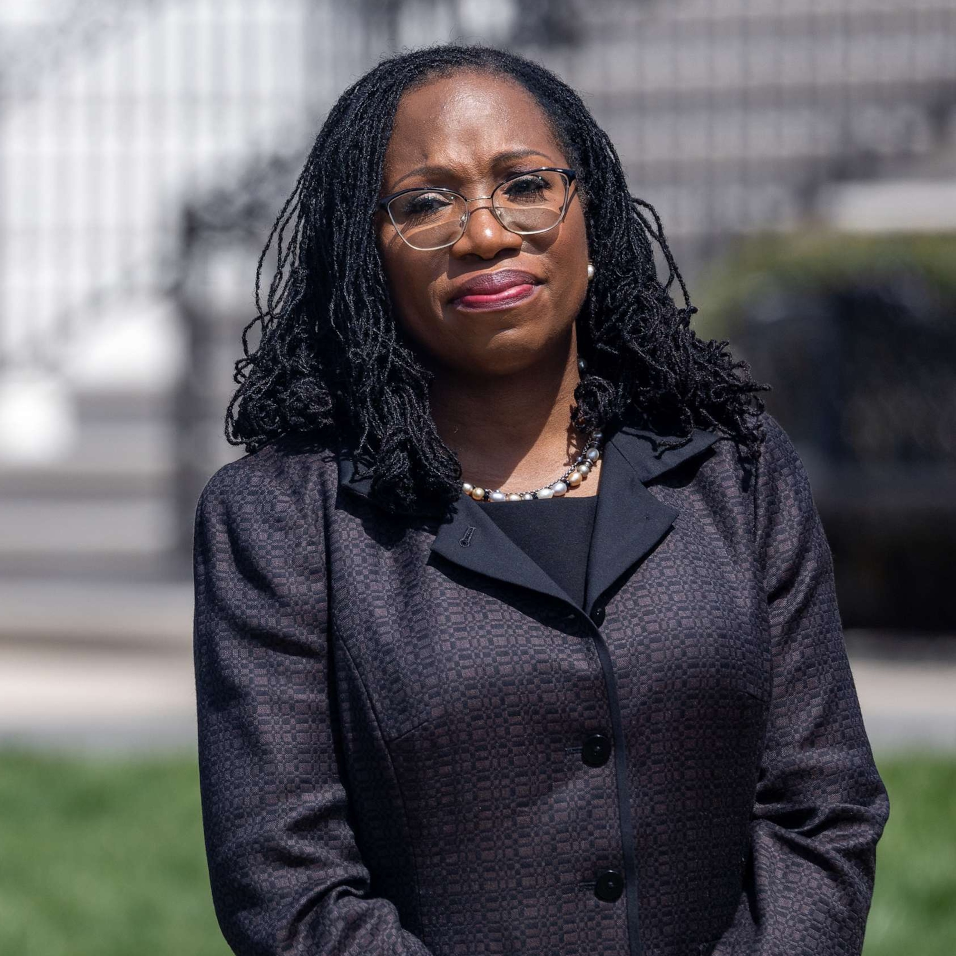 PHOTO: Judge Ketanji Brown Jackson listens during an event the White House, April 8, 2022, in Washington, D.C.