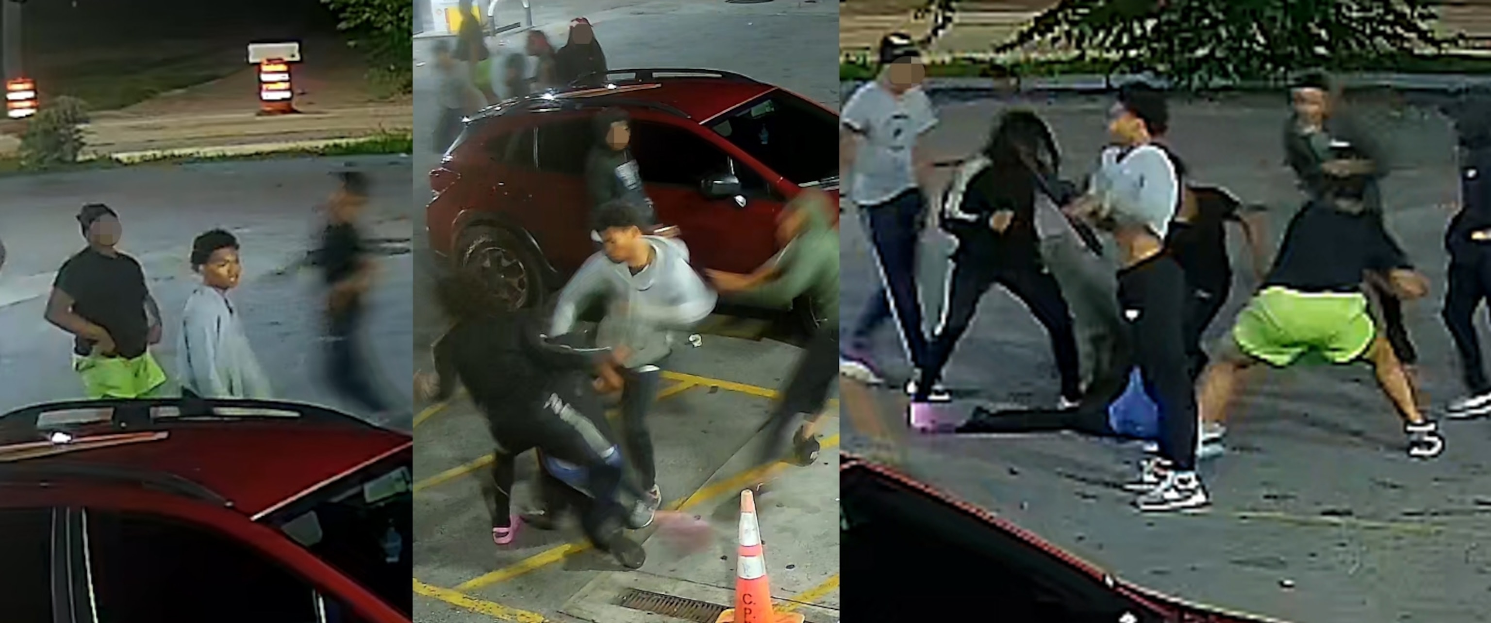 PHOTO: The Cuyahoga County Prosecutor's Office released stills of the unidentified individual in the gray hoodie whom they are seeking to identify in an incident at a Cleveland gas station on July 25, 2023.