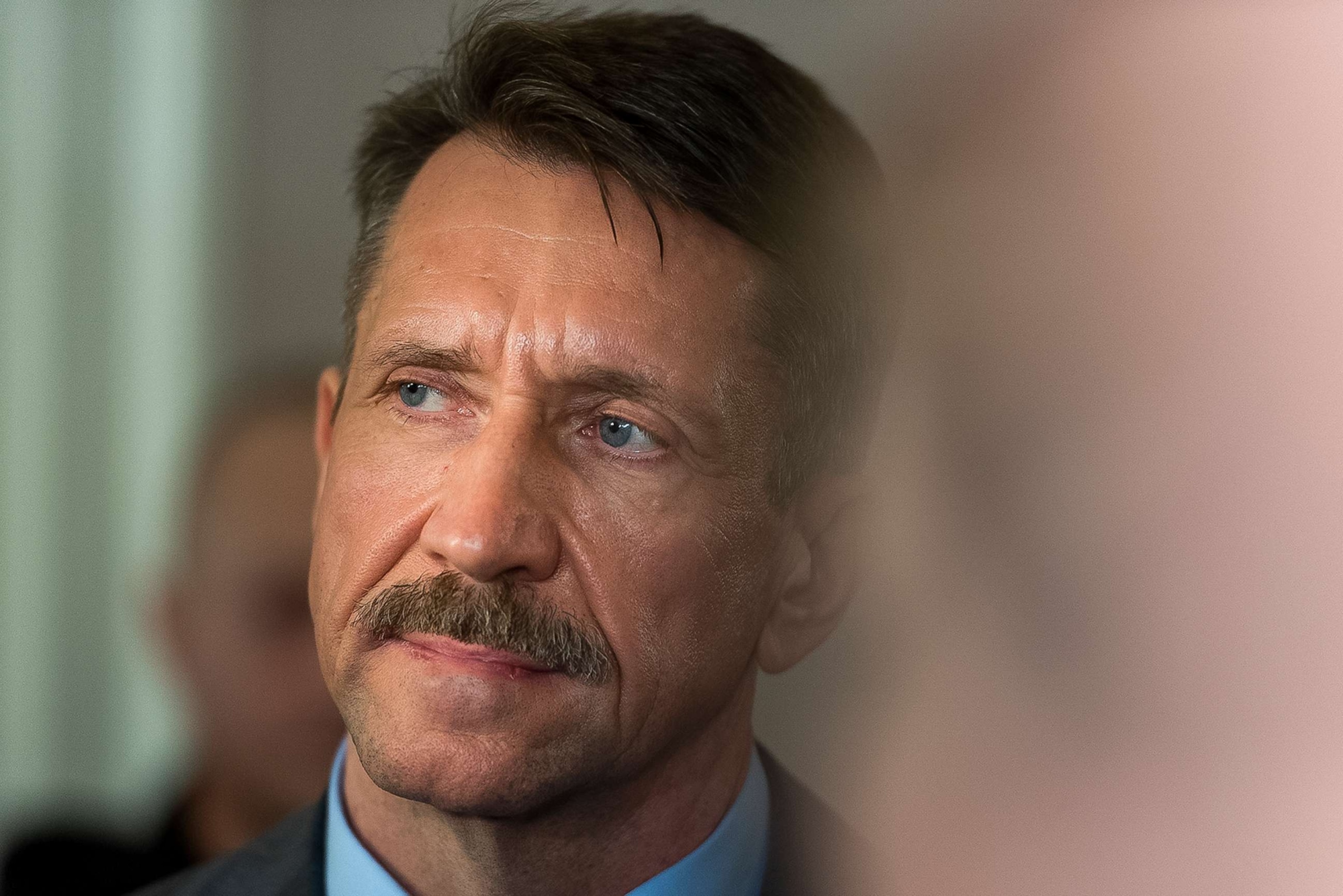 PHOTO: In this handout photo released by Press Service of Liberal Democratic Party of Russia, Viktor Bout, who was swapped for WNBA star Brittney Griner, attends the party congress in Moscow, Russia, Dec. 12, 2022.
