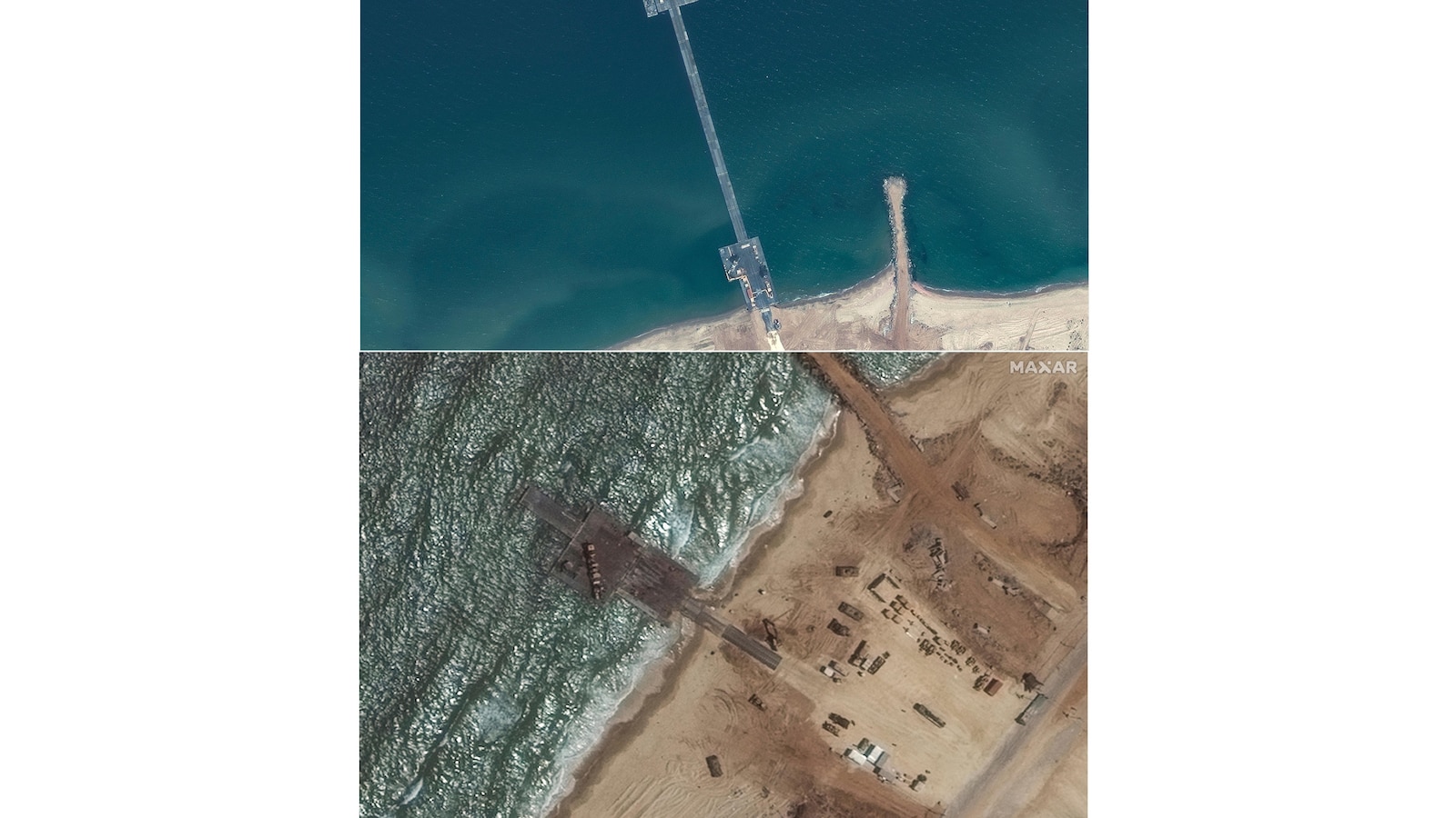  US-built pier in Gaza reconnected after repairs, aid expected to flow soon, US Central Command says