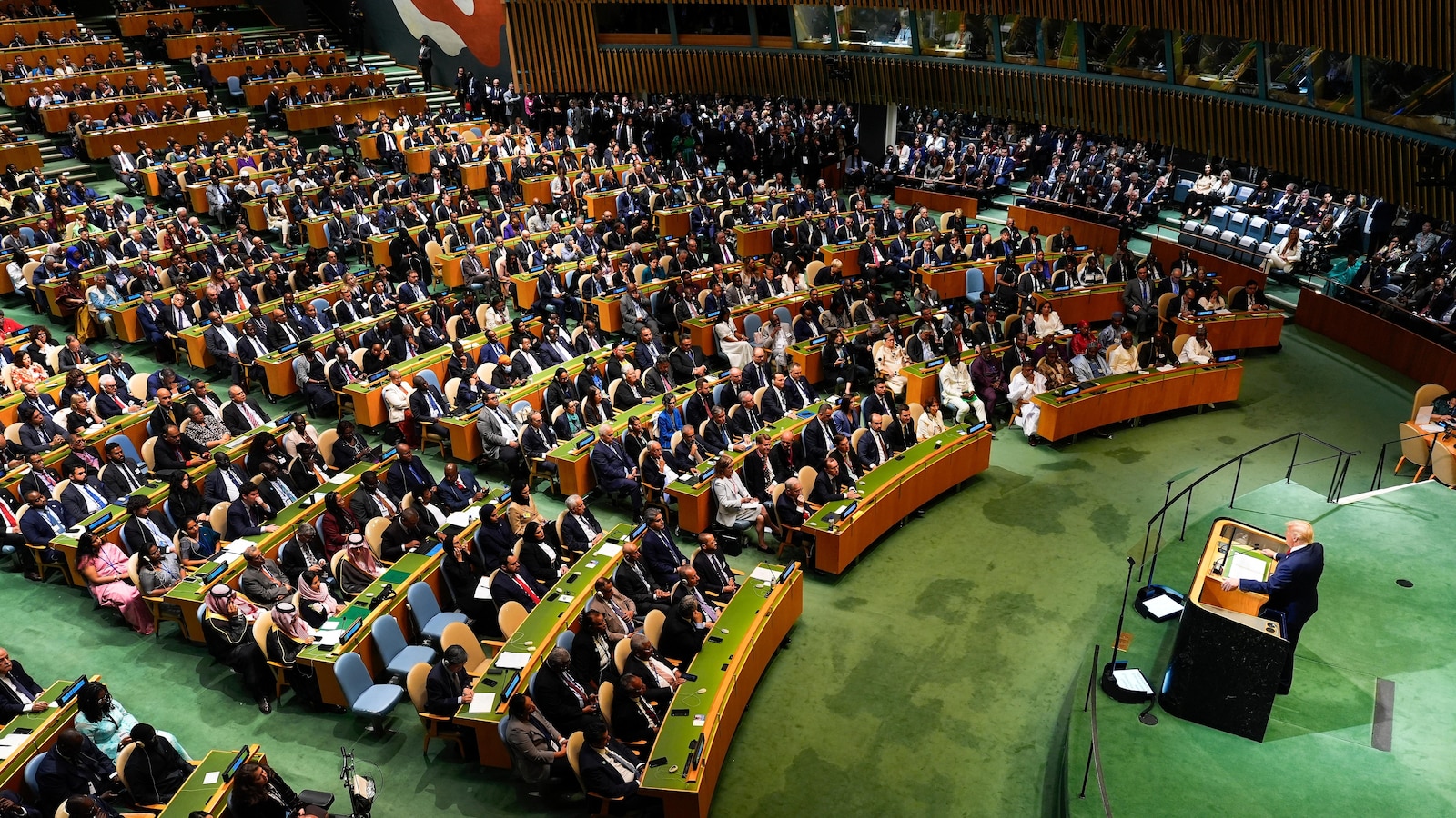 Trump tells UN in speech that it is 'not even coming close to living up' to its potential