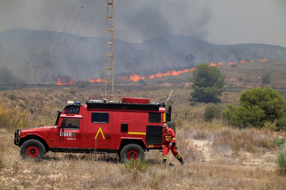 PHOTO: Wildfire in Almeria