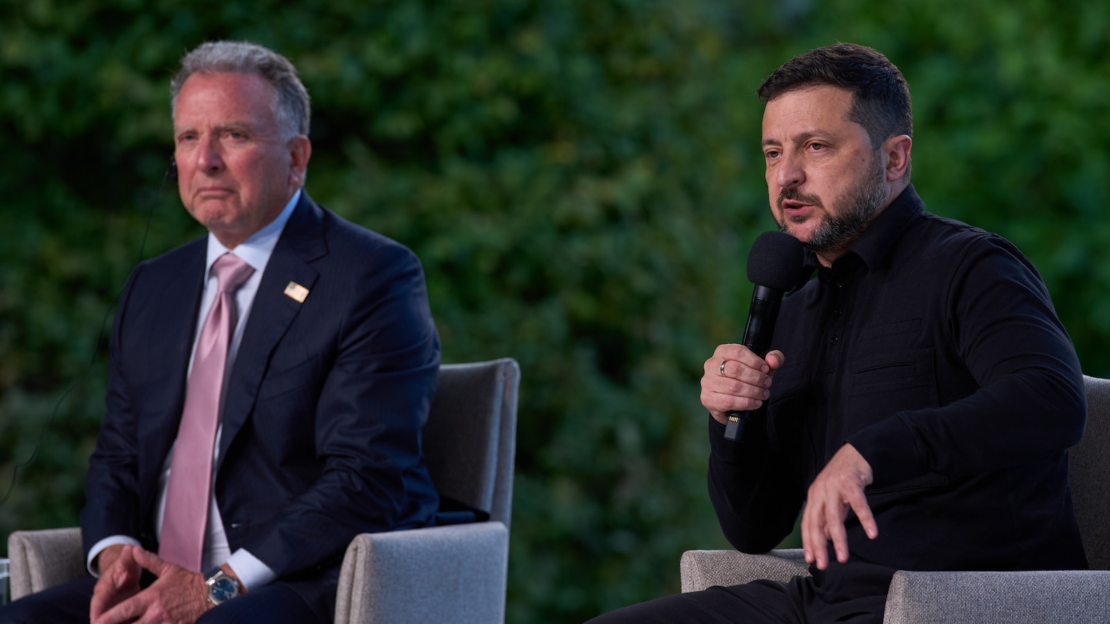 President Trump's special envoy Steve Witkoff and son-in-law Jared Kushner arrived in the Ukrainian capital of Kyiv in a renewed White House push for progress on ending Russia's full-scale invasion of its neighbor, now in its fifth year.