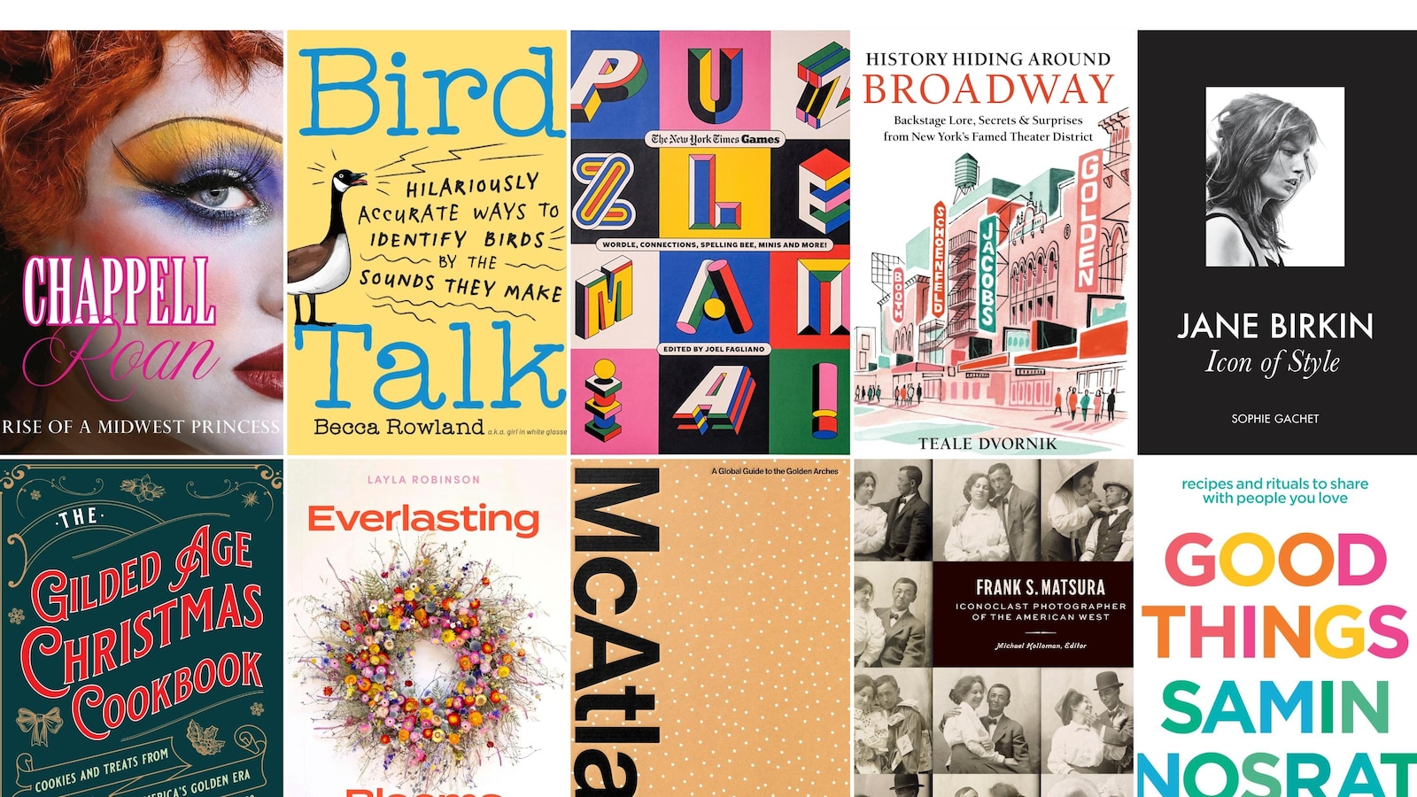 Puzzles? Sports? Birdsong? The variety of new nonfiction means there's something for everyone