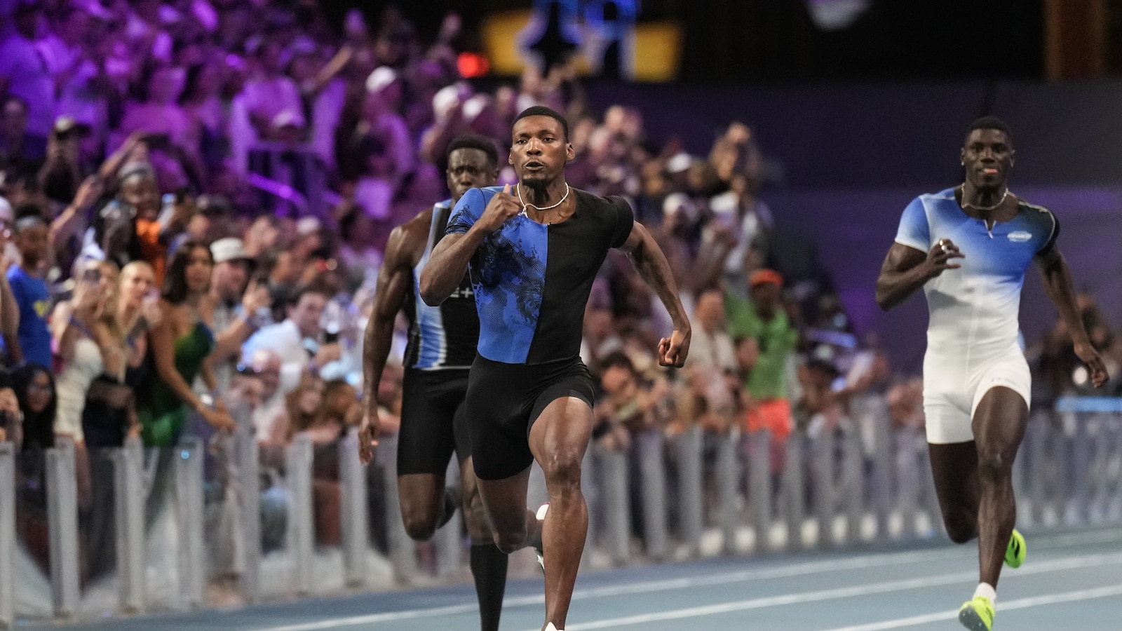 Kerley runs 9.97 at Enhanced Games, where Kristian Gkolomeev gets a $1M ...
