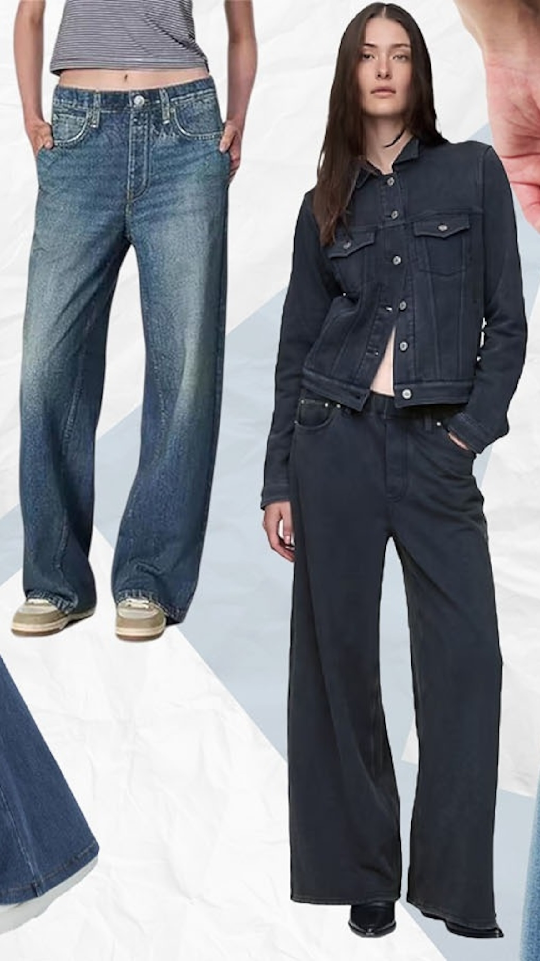 Here's how to get in on the viral sweatpant jeans trend
