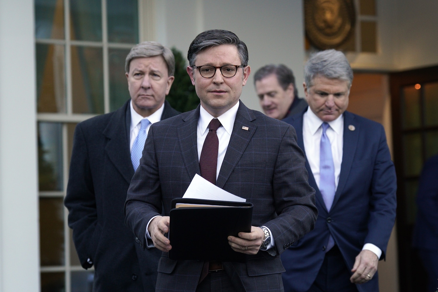 Speaker Mike Johnson says he speaks with Trump 'frequently' about border negotiations - ABC News