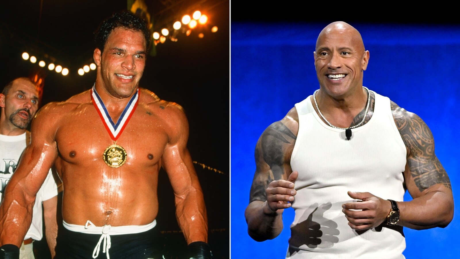 Dwayne Johnson is in the ring as Mark Kerr for A24's 1st look at upcoming  'Smashing Machine' - ABC News