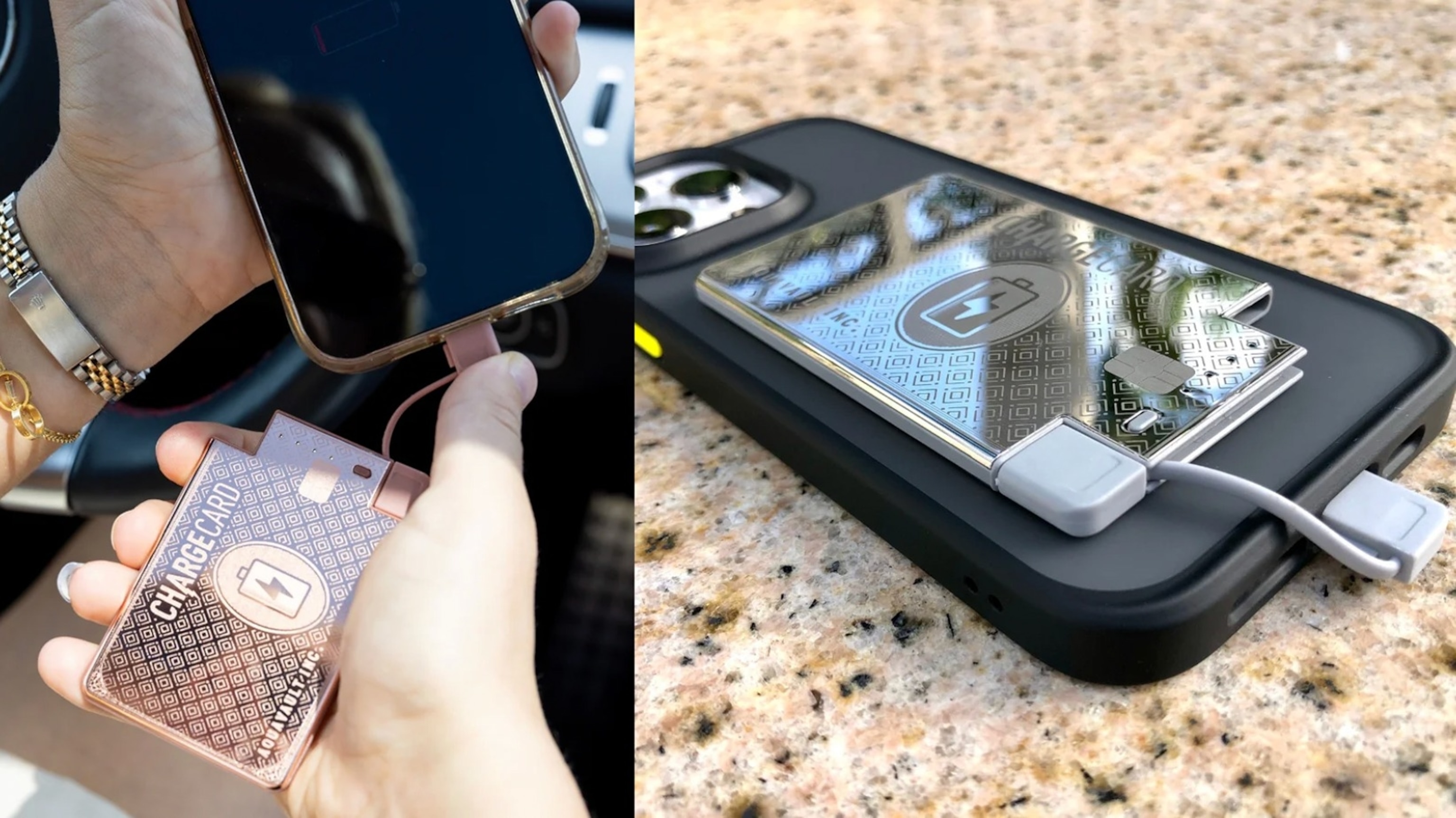 AquaVault: Wired & Wireless ChargeCard