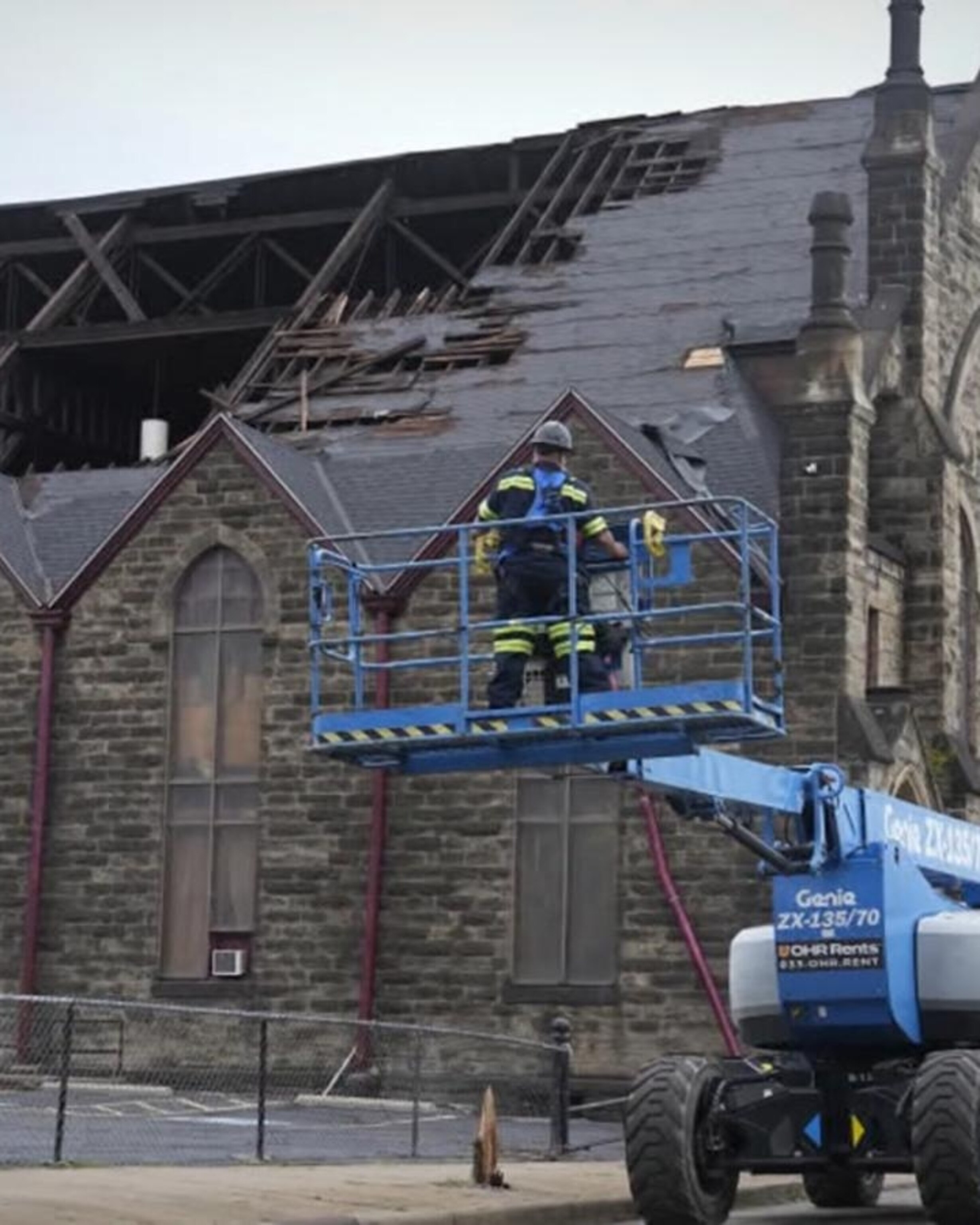 Video Historic church once again opens its doors - ABC News