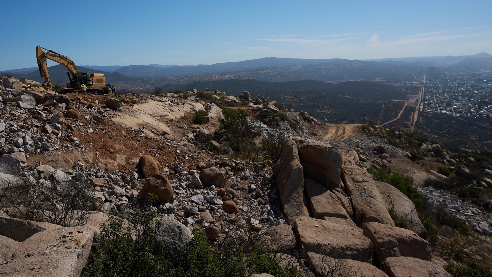  US-Mexico border wall construction is desecrating sacred sites, Indigenous leaders say