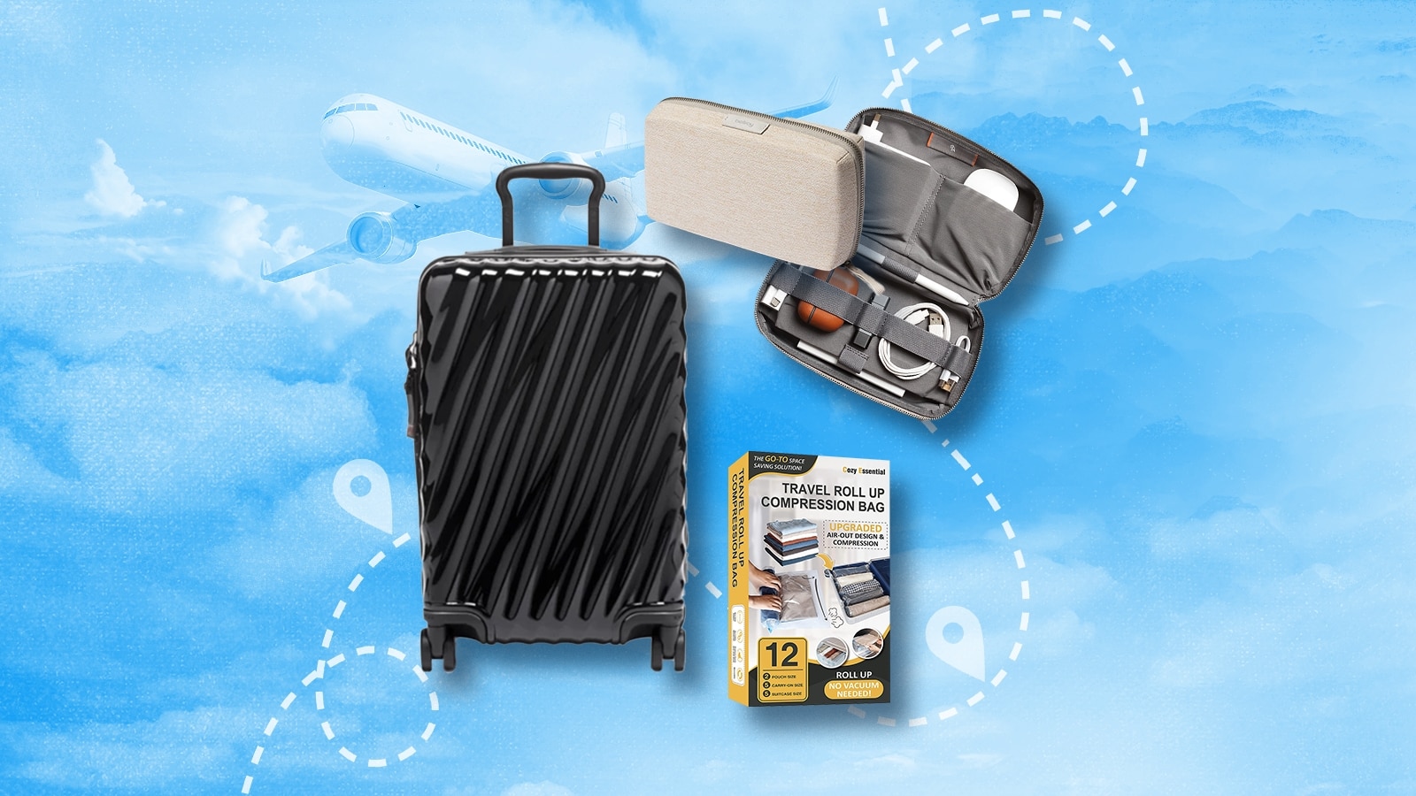 Simplify your travel with packing cubes and more.