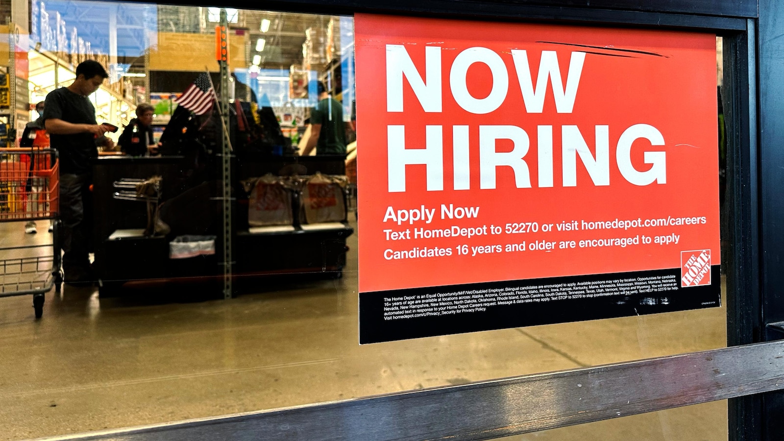 Applications for jobless benefits fell last week, still in historically healthy range