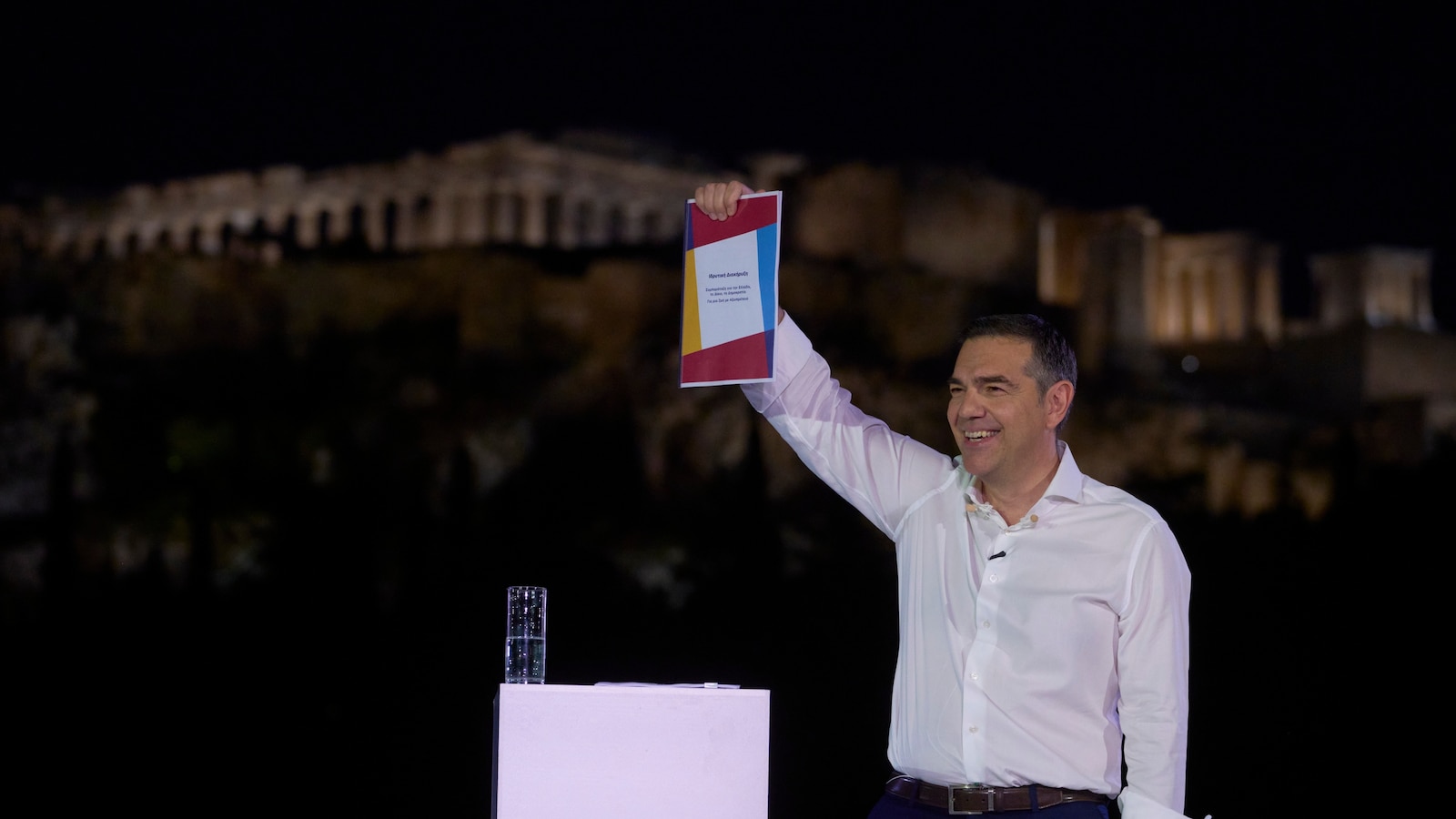 Former Greek anti-austerity leader Alexis Tsipras steps back into politics