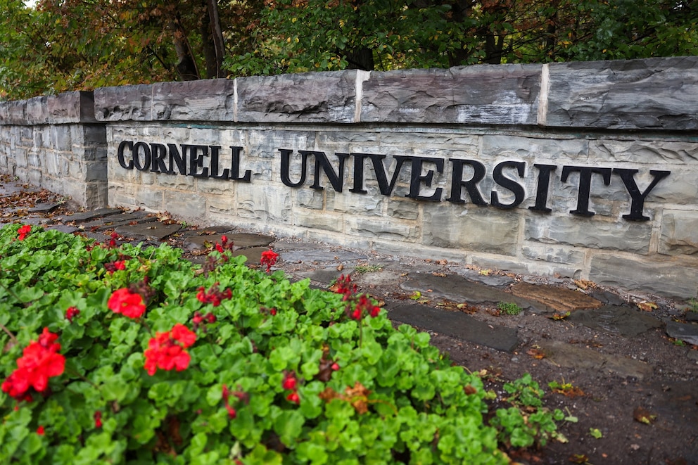 PHOTO: Student assembly at Cornell University in Ithaca, New York