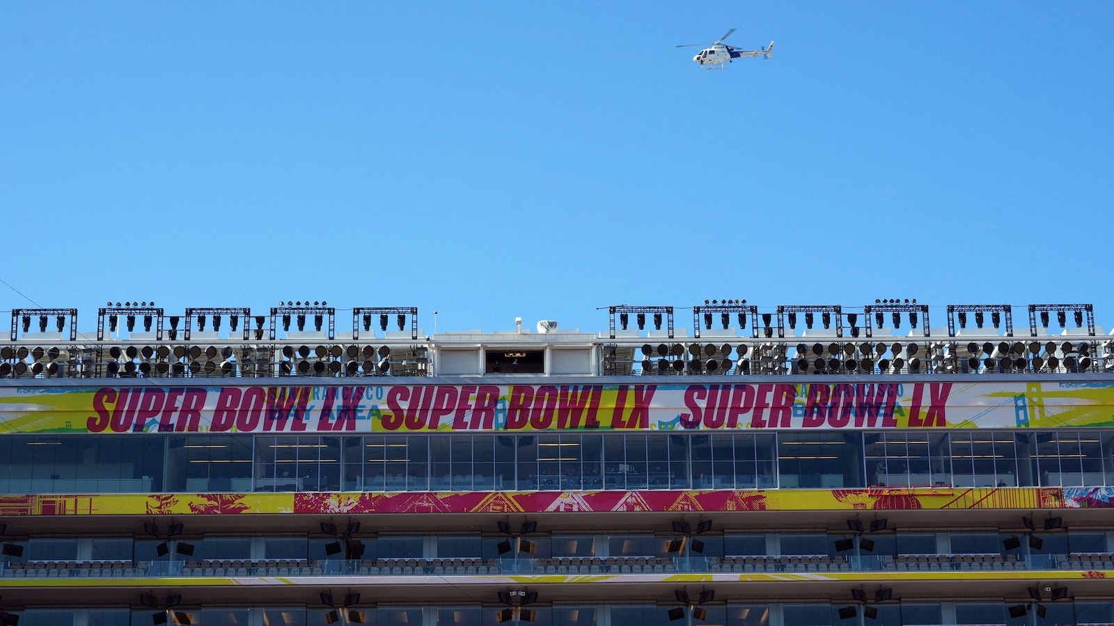 Super Bowl security measures include "substantial law enforcement presence" in San Francisco area
