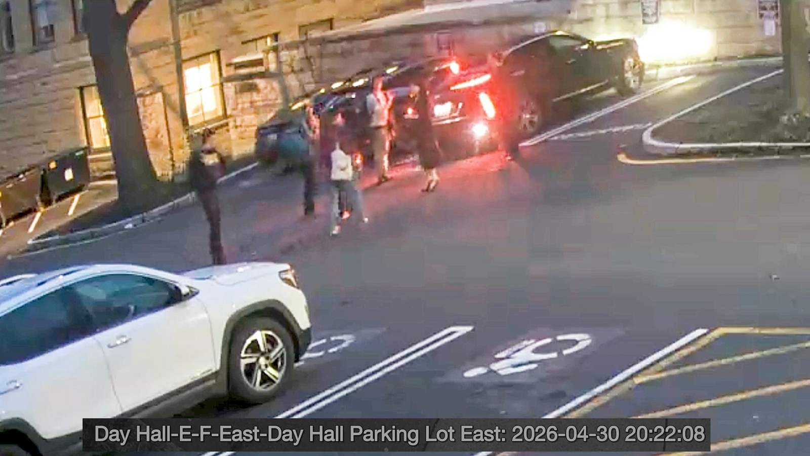 Cornell University president accused of backing into student in parking lot confrontation