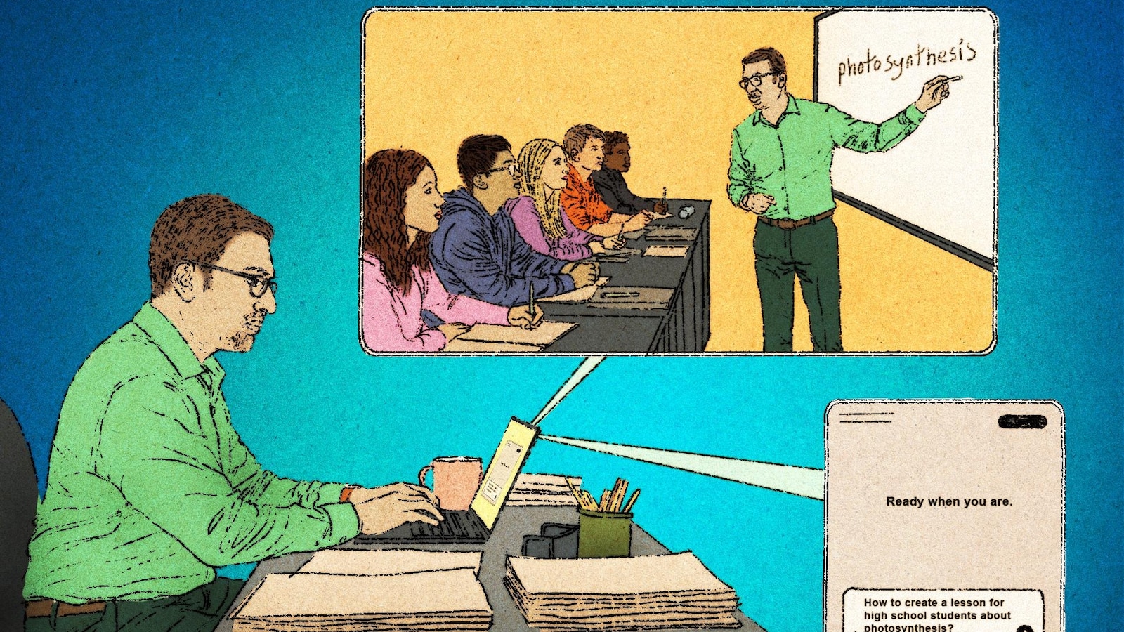 Ways people are putting AI to work, from grading papers to decoding jargon