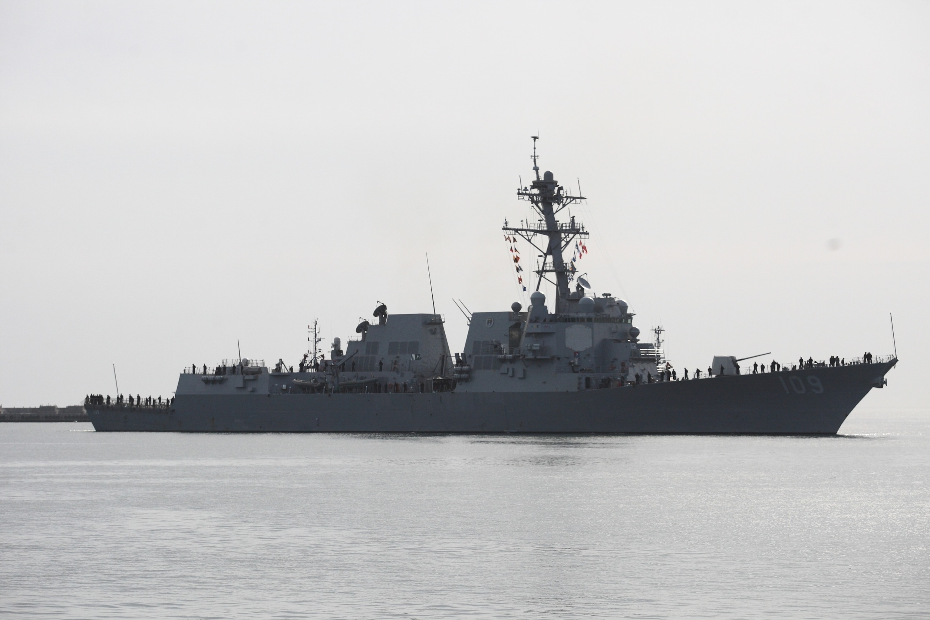 PHOTO: USS Jason Dunham destroyer visits Gdynia port, Poland
