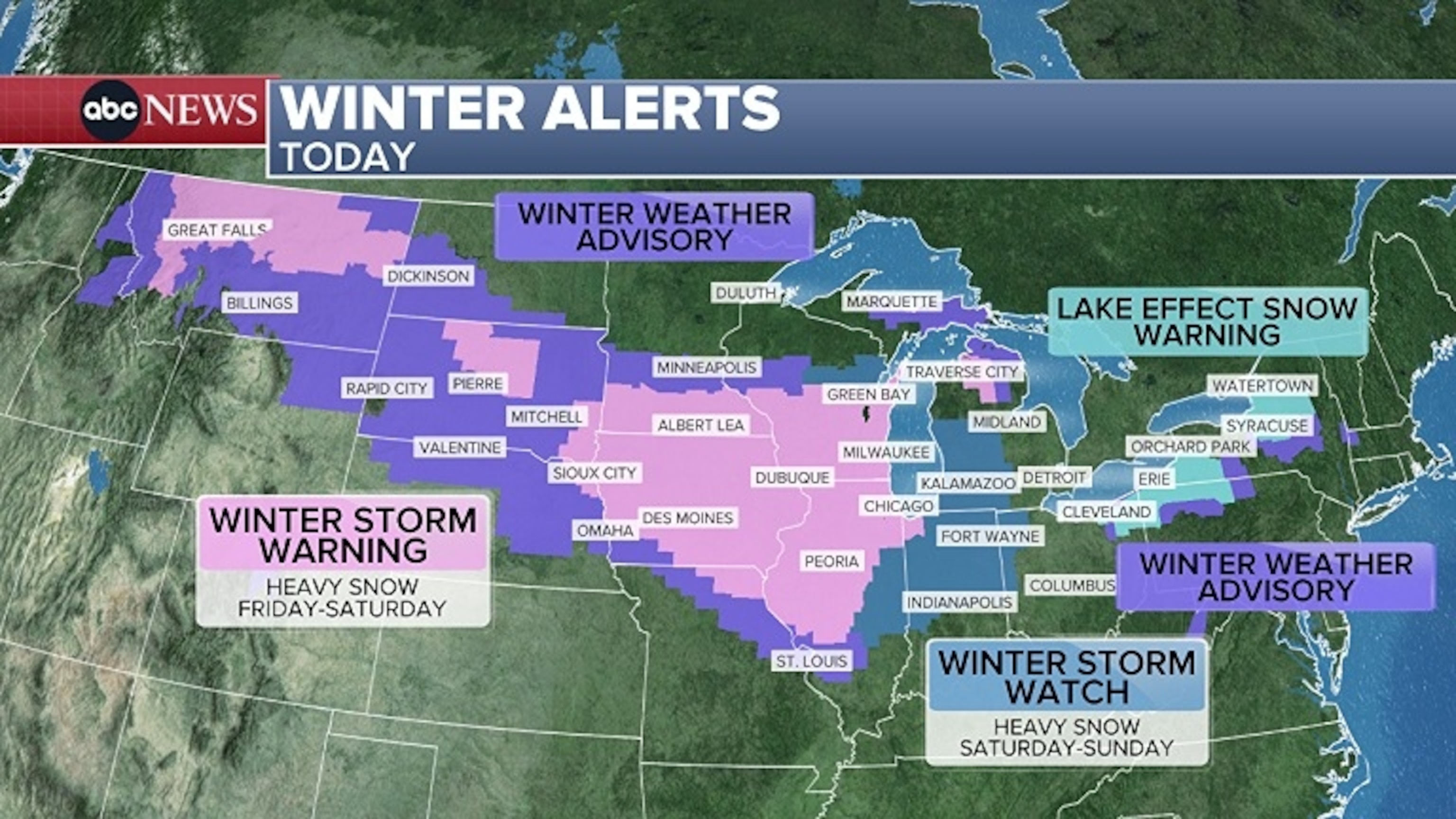 PHOTO: Winter Alerts today
