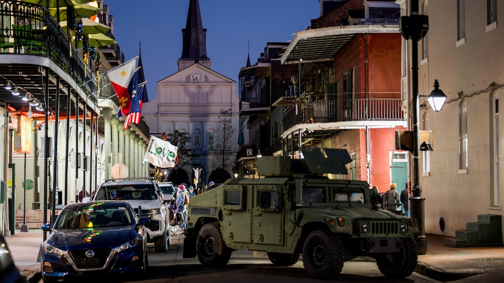 National Guard Arrives In New Orleans For 1St New Year'S Since ...