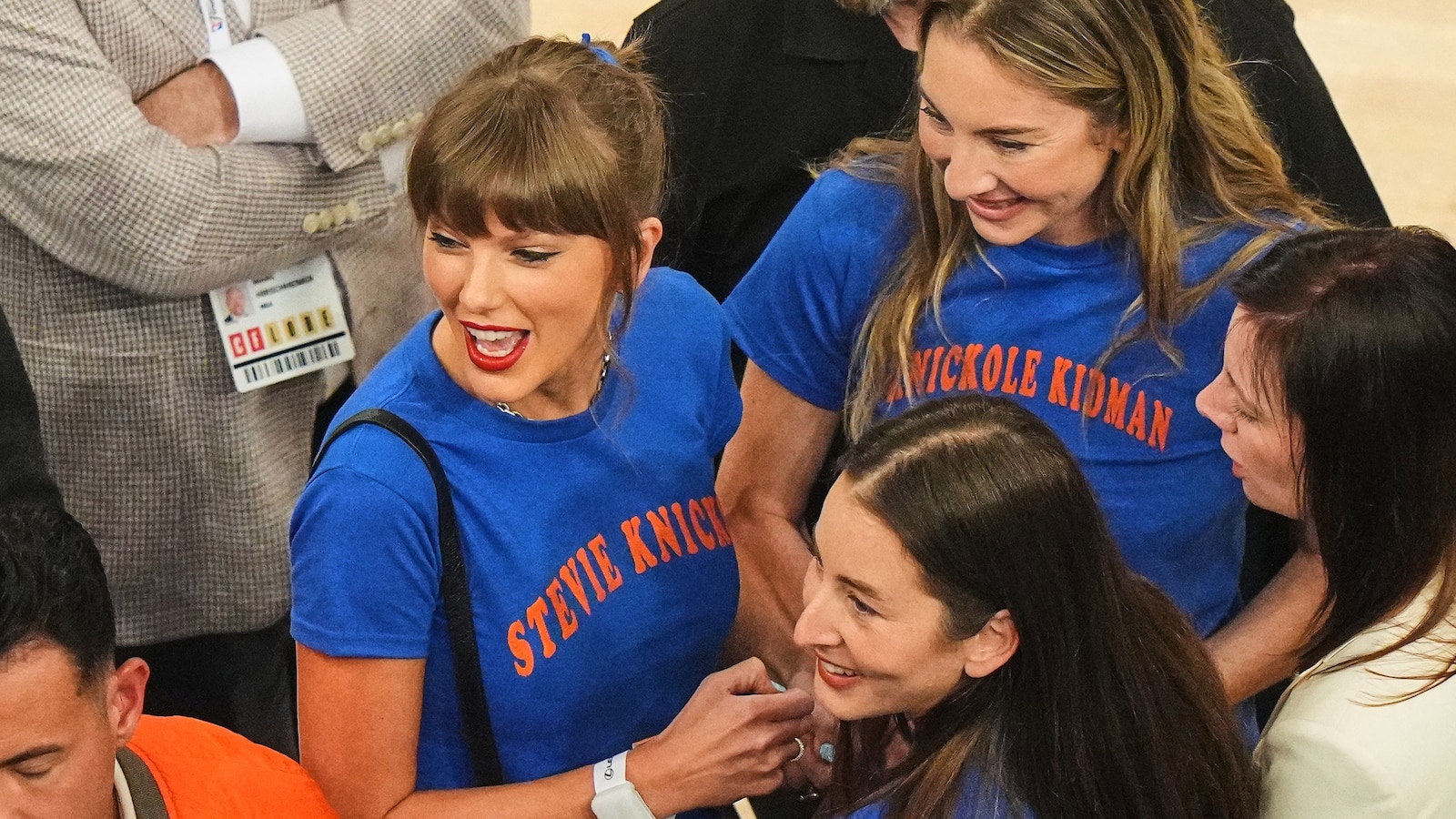 Taylor Swift, Michael J. Fox and more attend Knicks-Spurs NBA Finals Game 4 at MSG