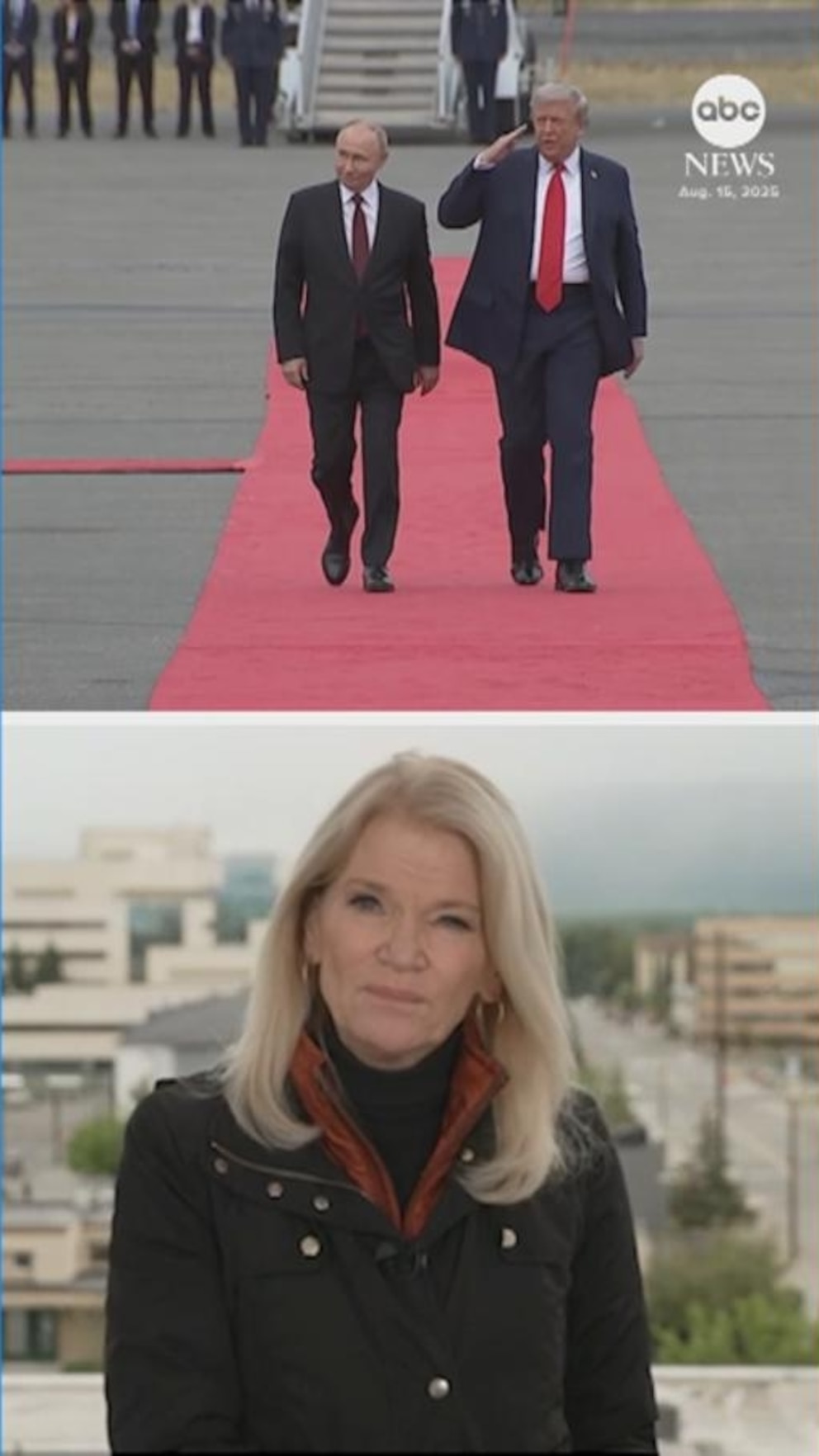 NextImg:Video President Trump and Russian President Putin meet in Alaska