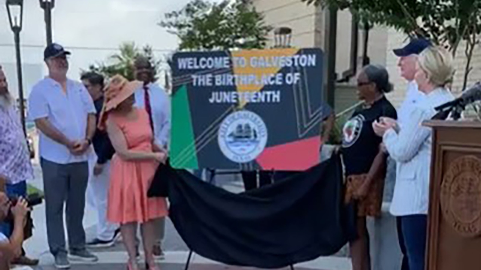 commemorated in Galveston, Texas, where holiday began ABC News