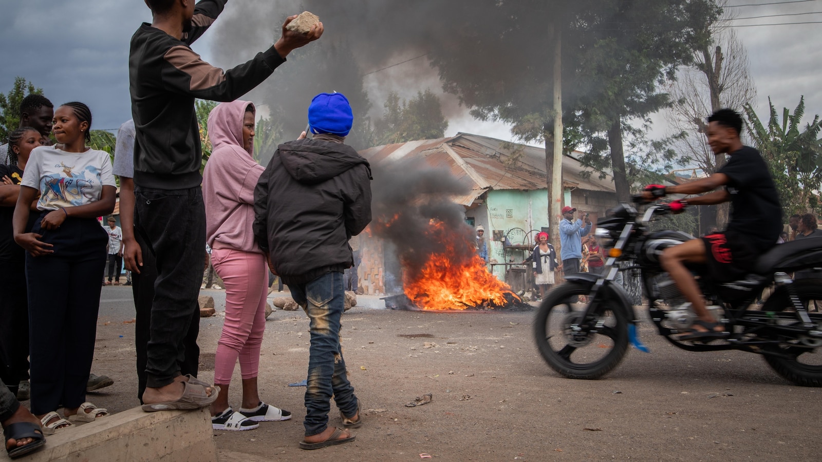Protests over Tanzania's electoral results enter a third day