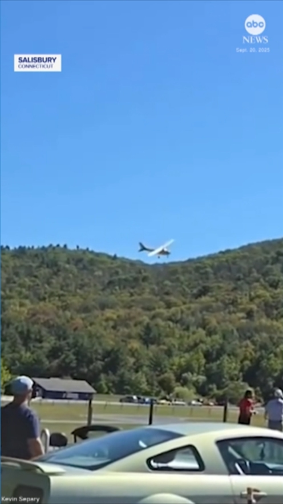 NextImg:Video Small plane makes emergency landing on racetrack