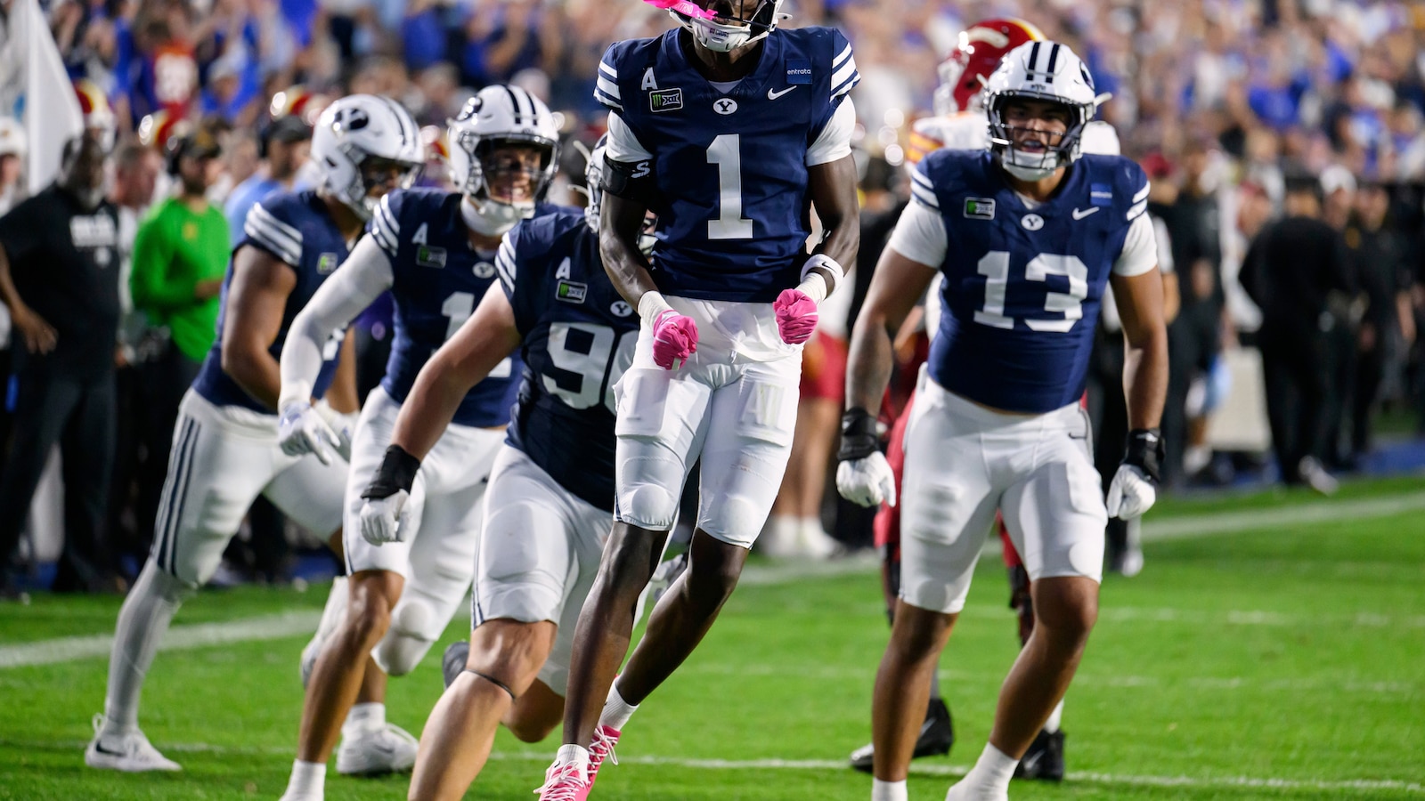BYU hosts Notre Dame as Cougars chase signature win in the 1st top-10 ...