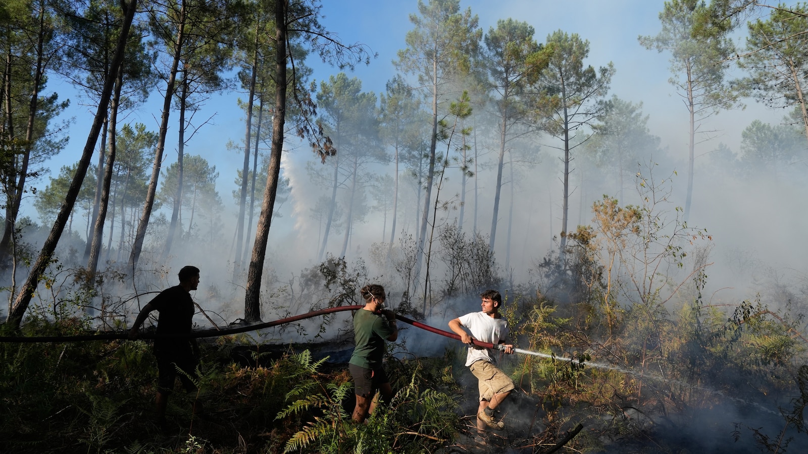 France says monster fire that forced 220,000 people to flee has stopped growing