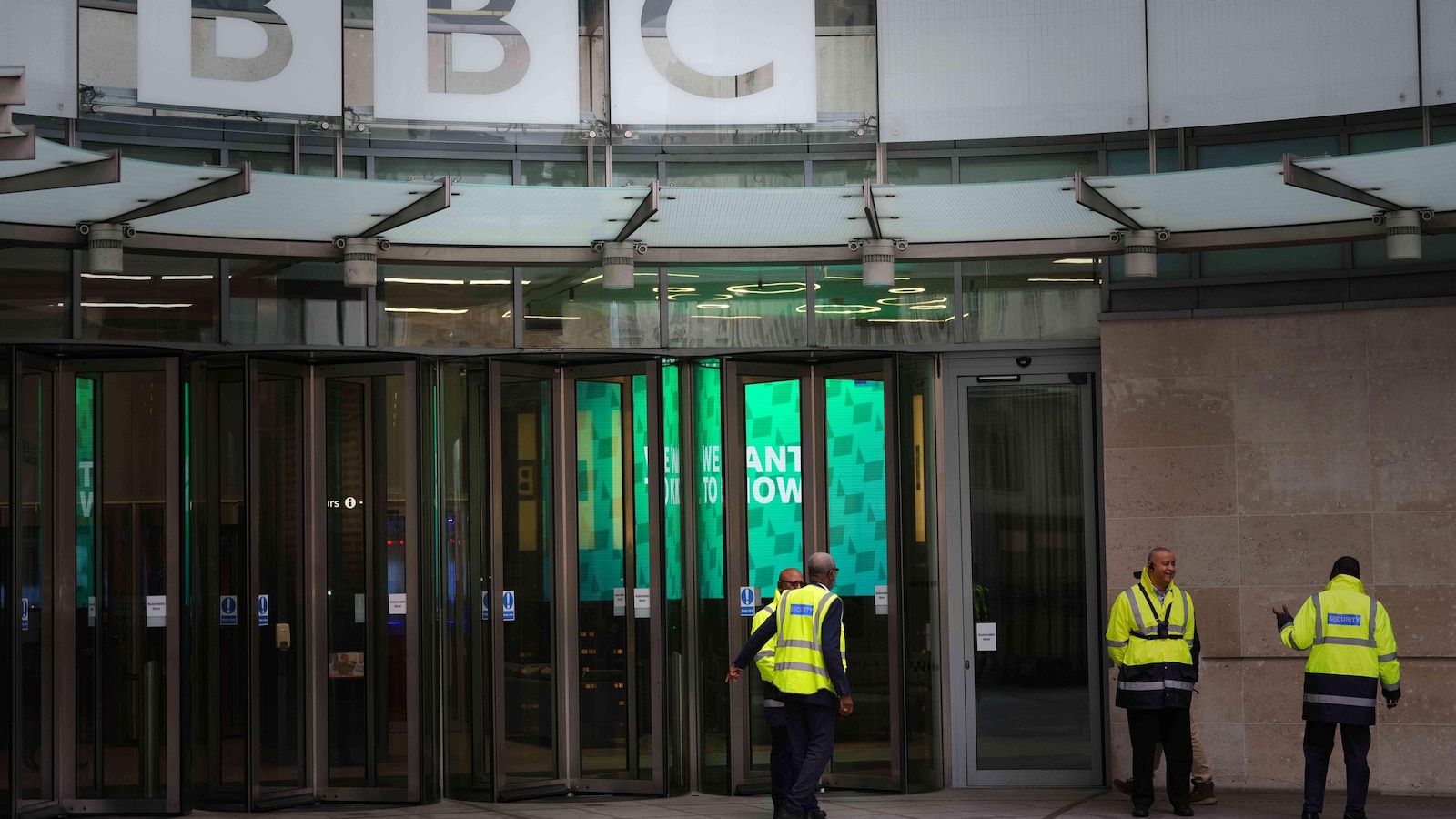 UK government is caught up in a feud between Trump and the BBC