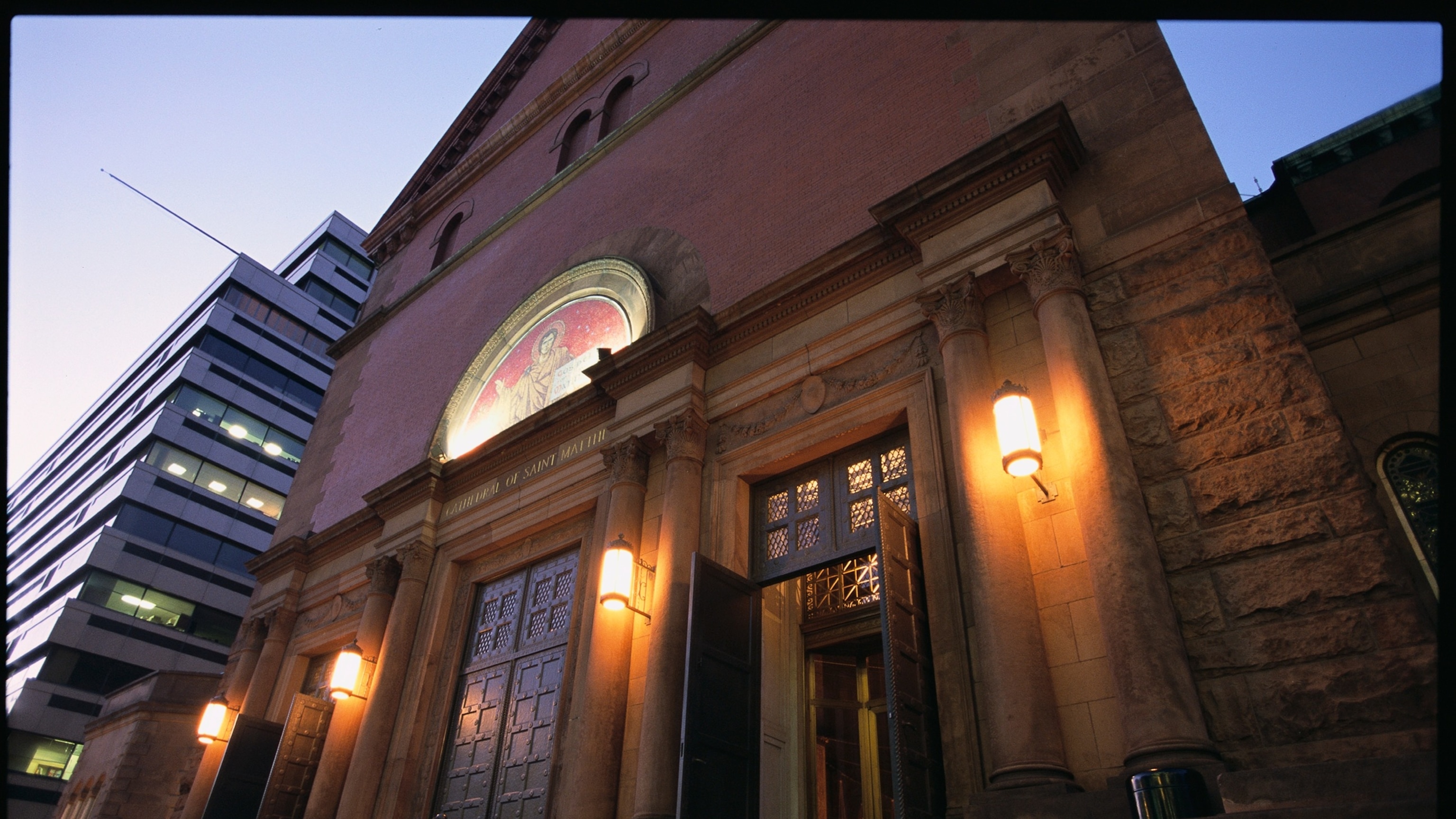 St. Matthew's Cathedral in Washington DC where Louis Geri was arrested with over 100 explosive devices before the annual Red Mass attended by Supreme Court justices