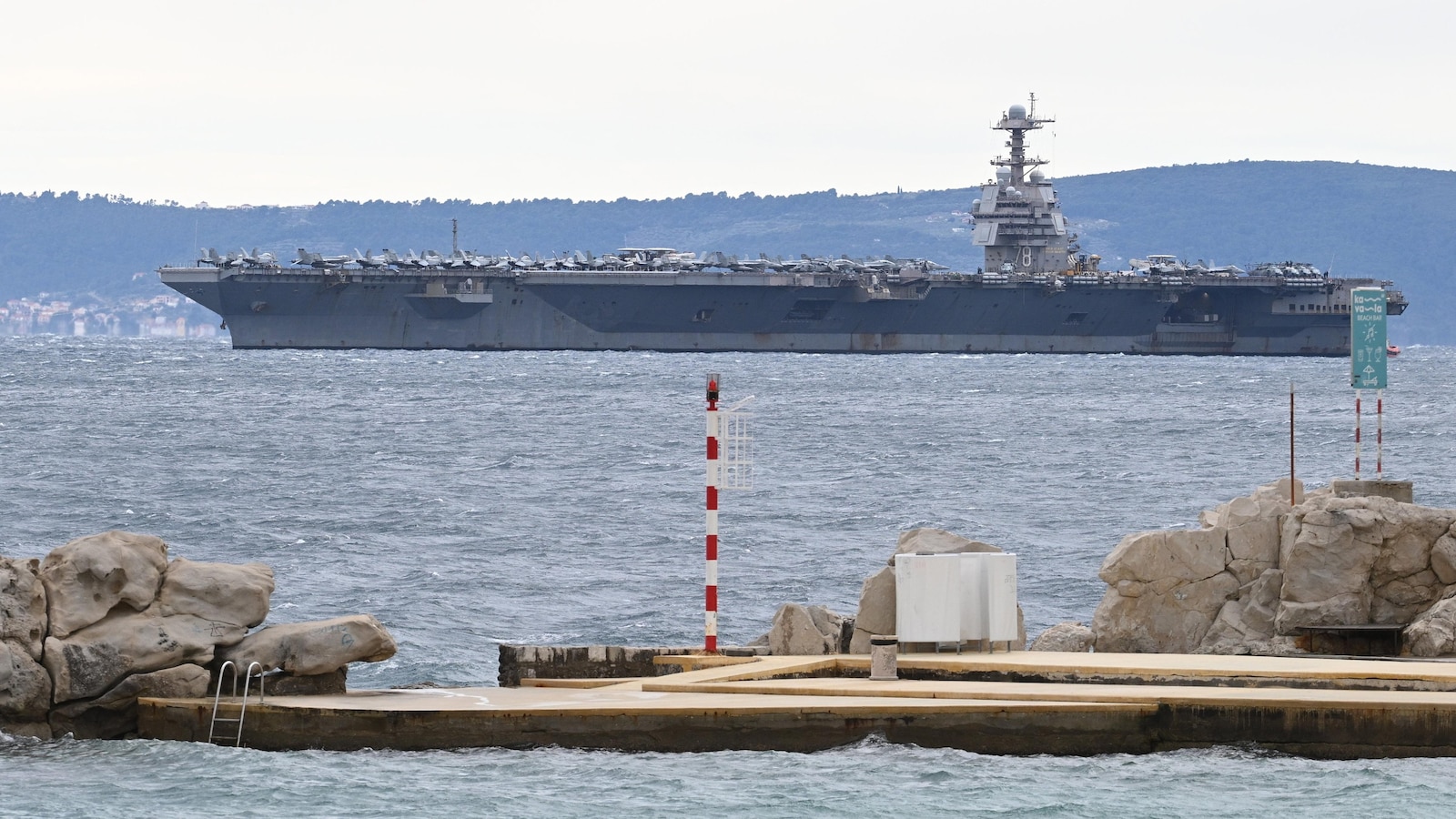 Navy review puts future of highest-tech US aircraft carriers in question