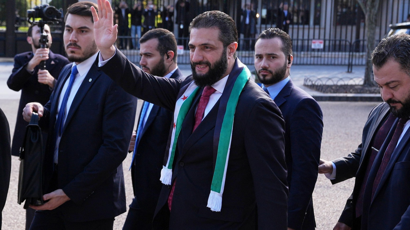 Trump hosts Syria's al-Sharaa for a first-of-its-kind meeting at the White House