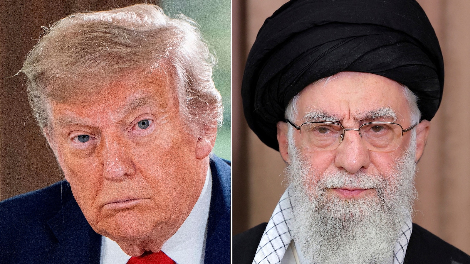 Trump and Khamenei