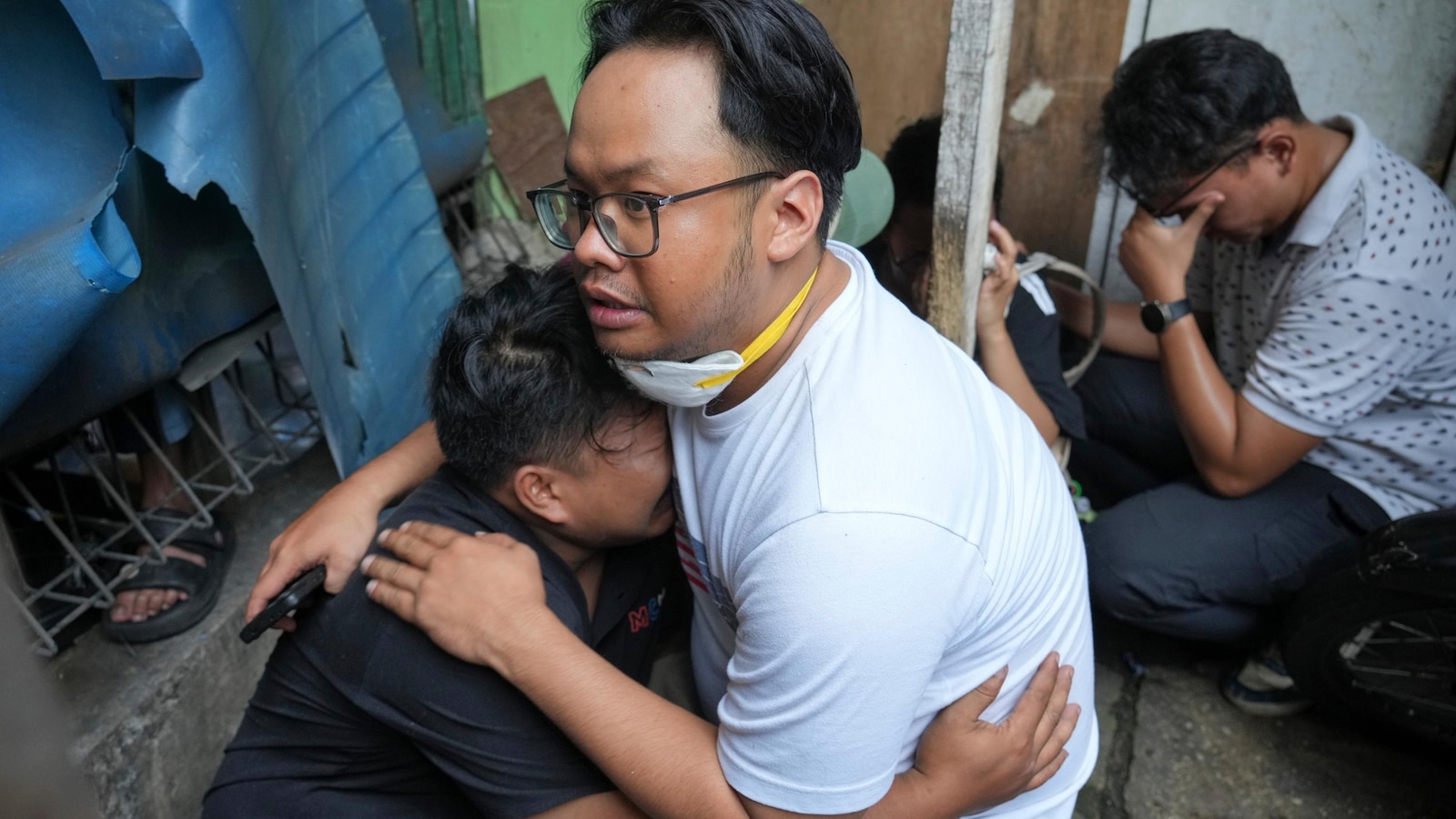 A fire in an office building in Indonesia’s capital kills at least 22 people