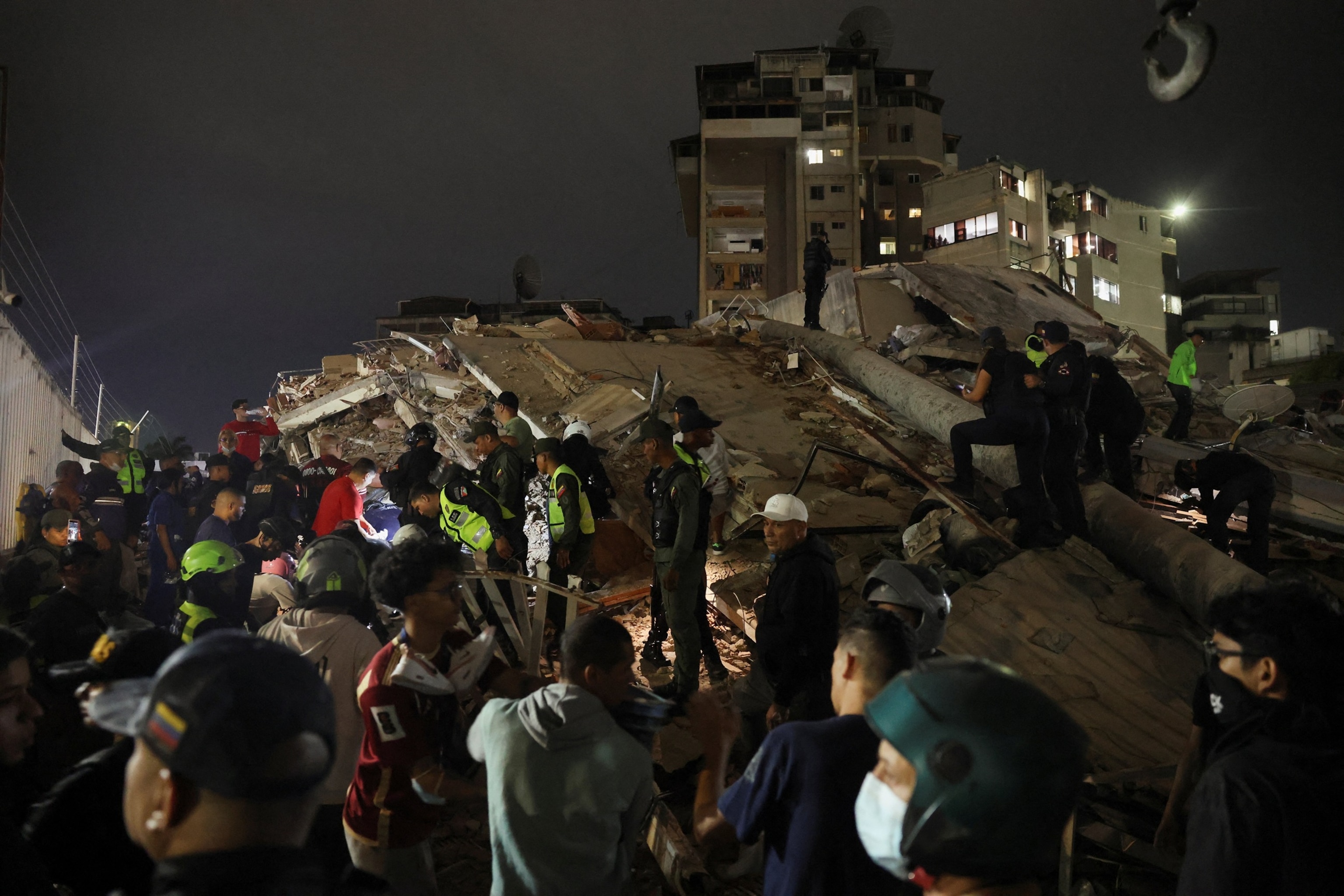 PHOTO: Aftermath of an earthquake in Caracas