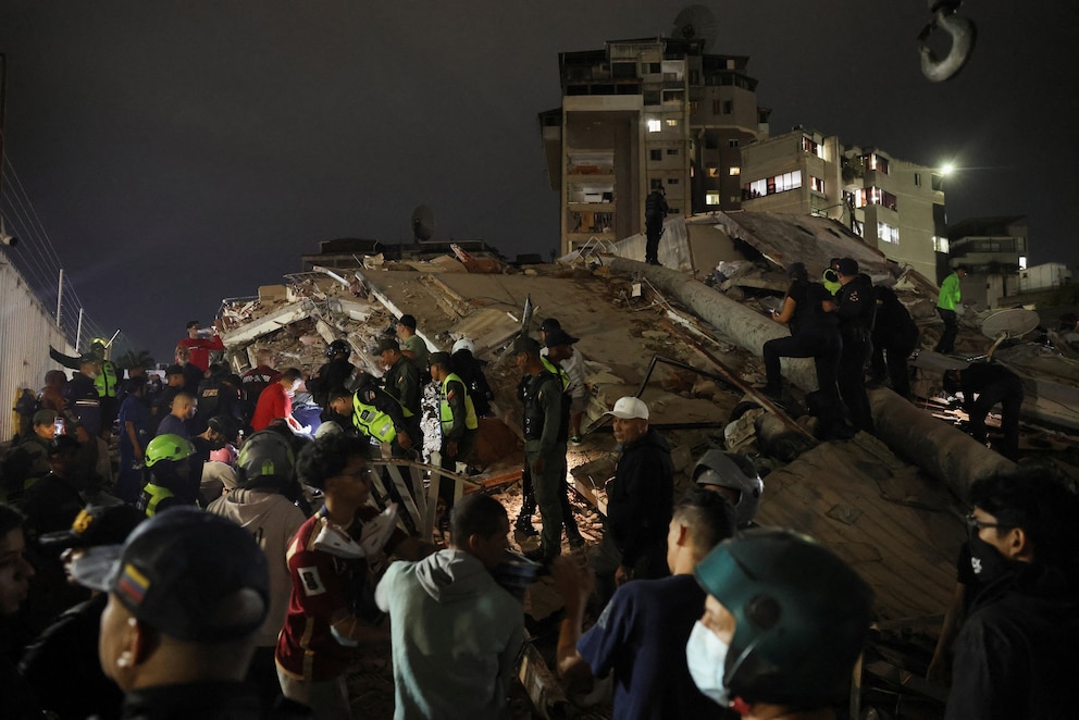 PHOTO: Aftermath of an earthquake in Caracas