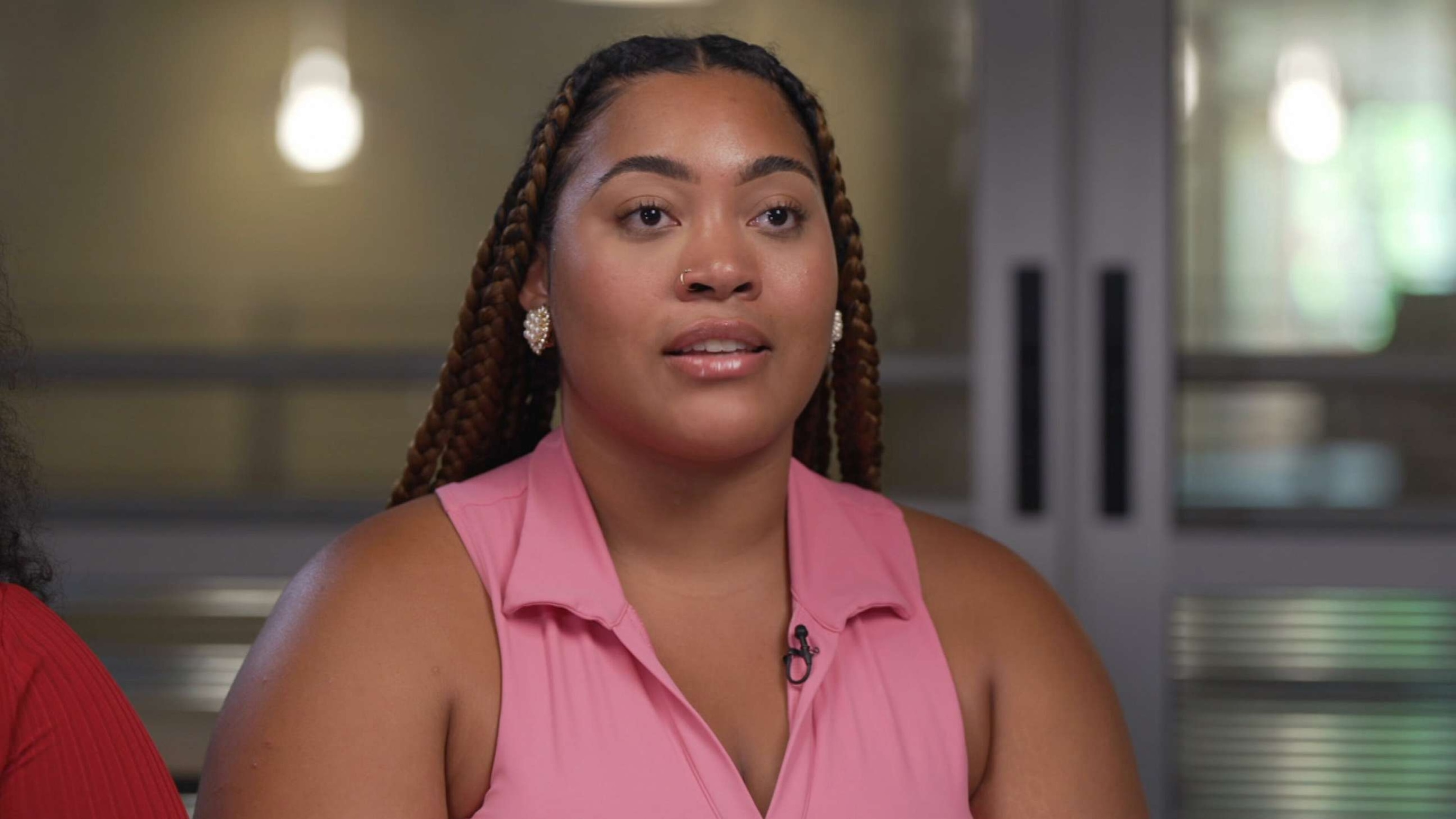 PHOTO: Noelle Rodriguez speaks out on ABC's "Good Morning America," Aug. 4, 2023, about the toxic workplace allegations against Lizzo.