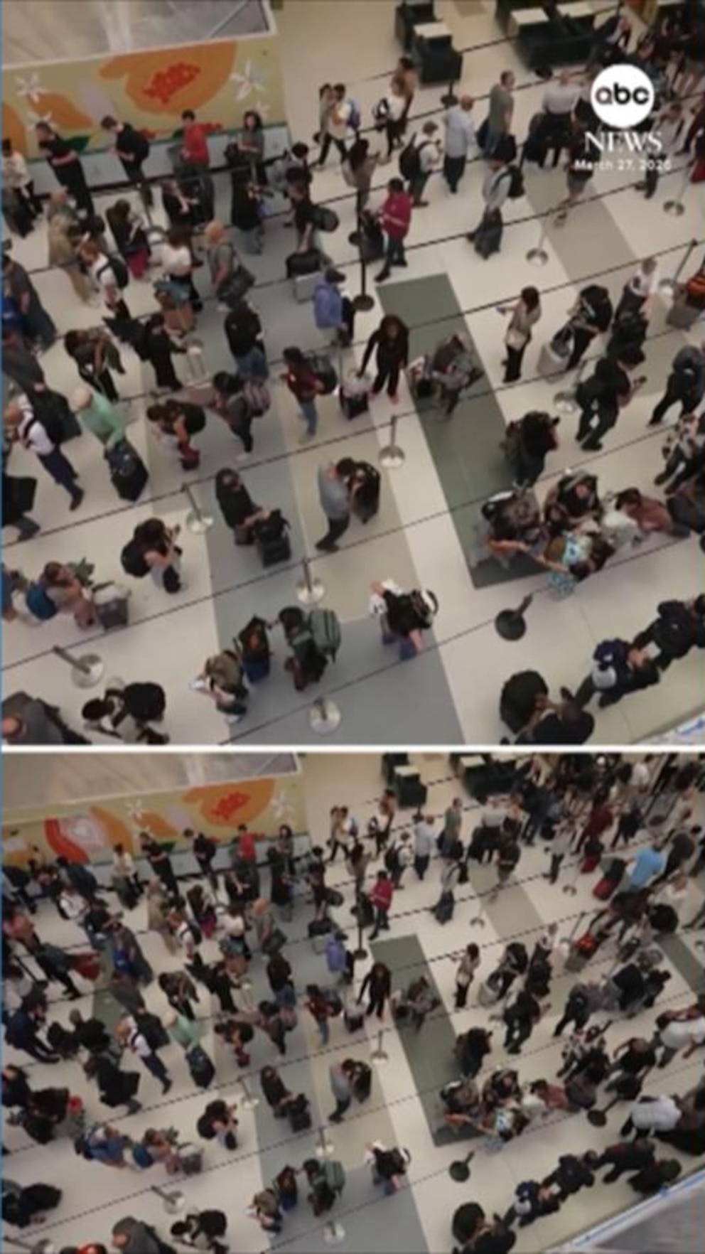 Video TSA workers will start seeing paychecks on March 30