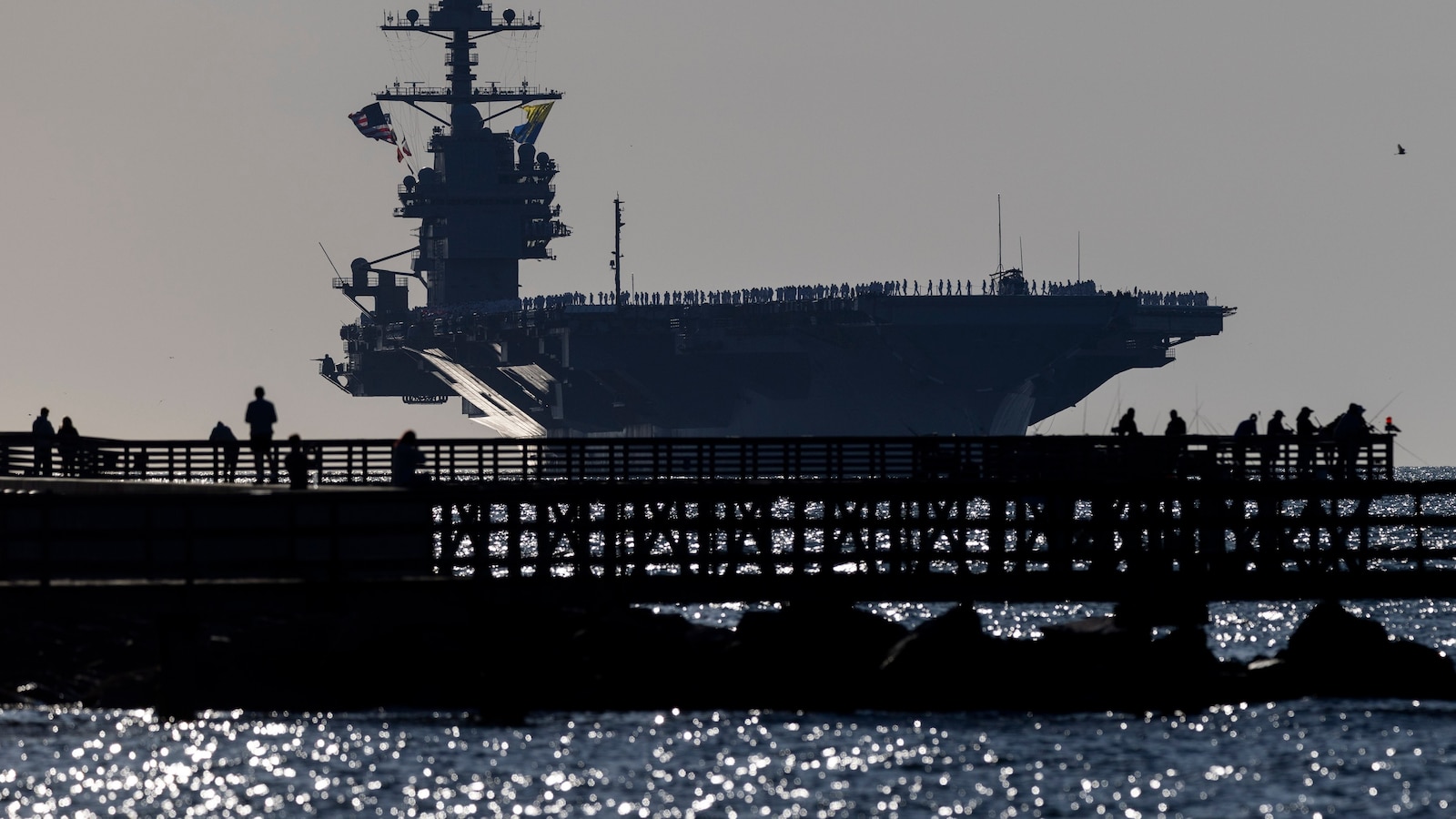 USS Ford returns home after 11-month deployment supporting the Iran war and Maduro's capture
