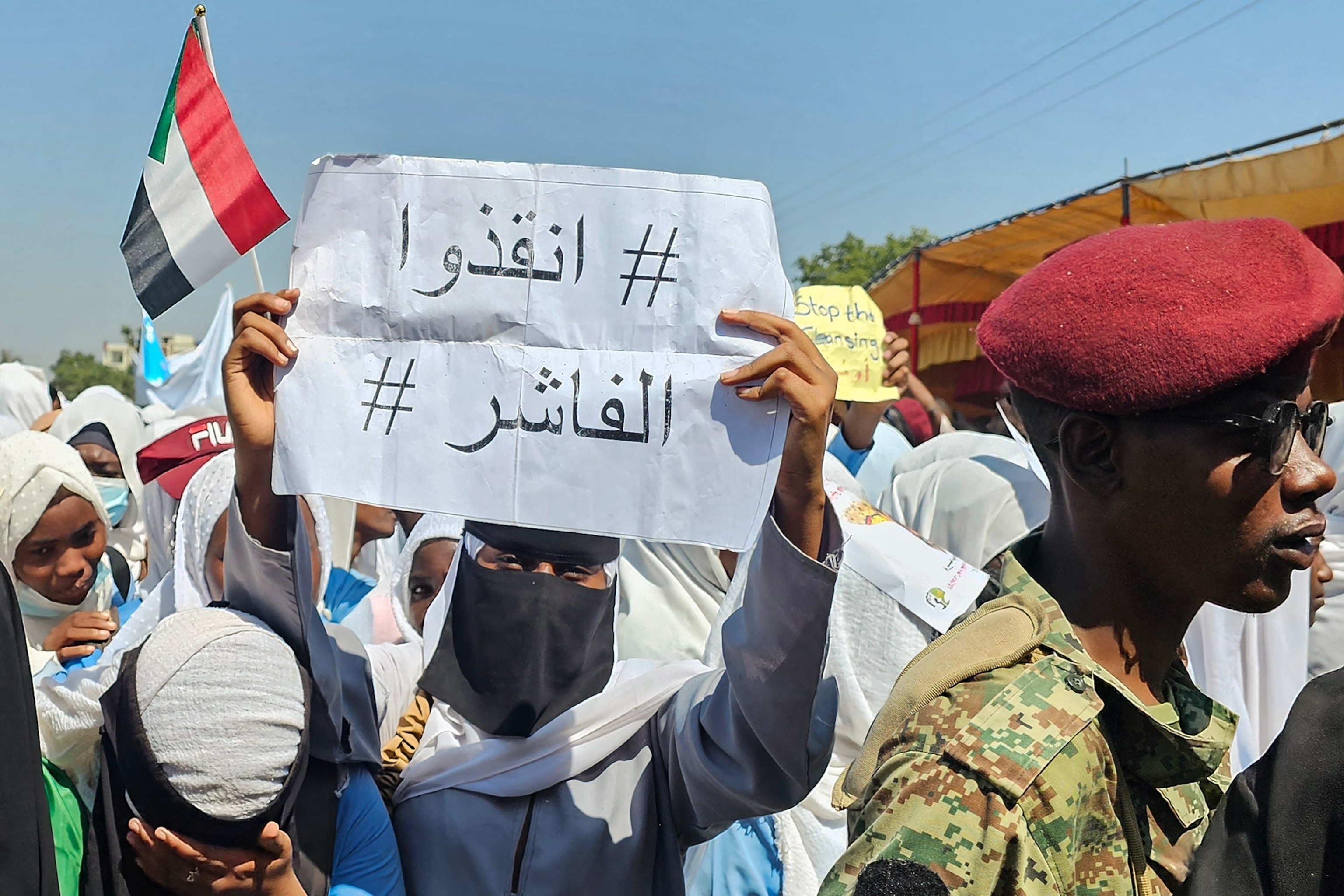 PHOTO: SUDAN-CONFLICT-PROTEST