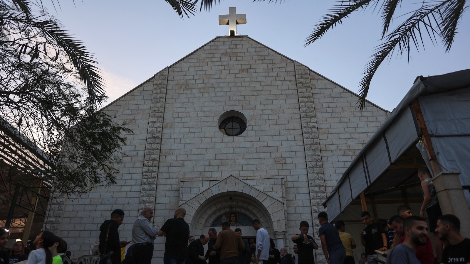 Catholic church in Gaza damaged, priest injured, church says - ABC News