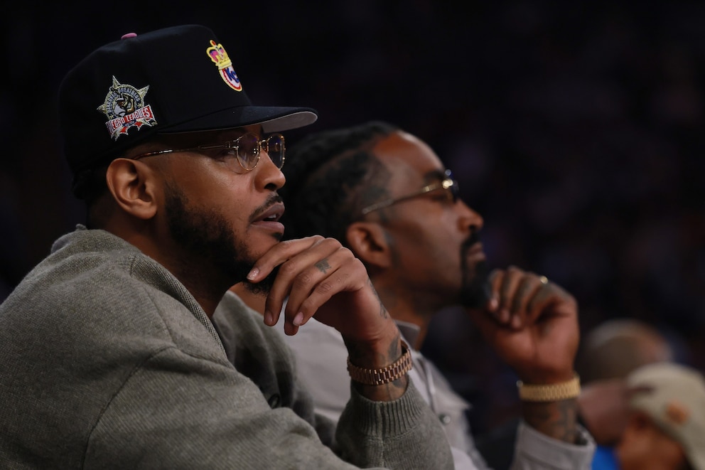 PHOTO: Game Five of the Eastern Conference First Round NBA Playoffs between the New York Knicks and the Atlanta Hawks at Madison Square Garden on April 28, 2026 in New York City.