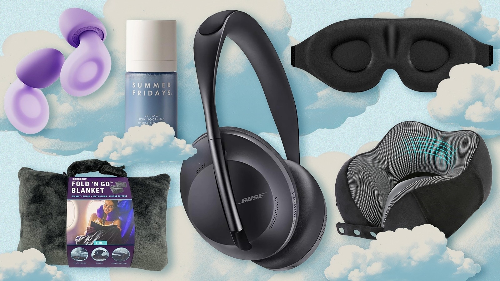 Everything you need to sleep well while in-flight