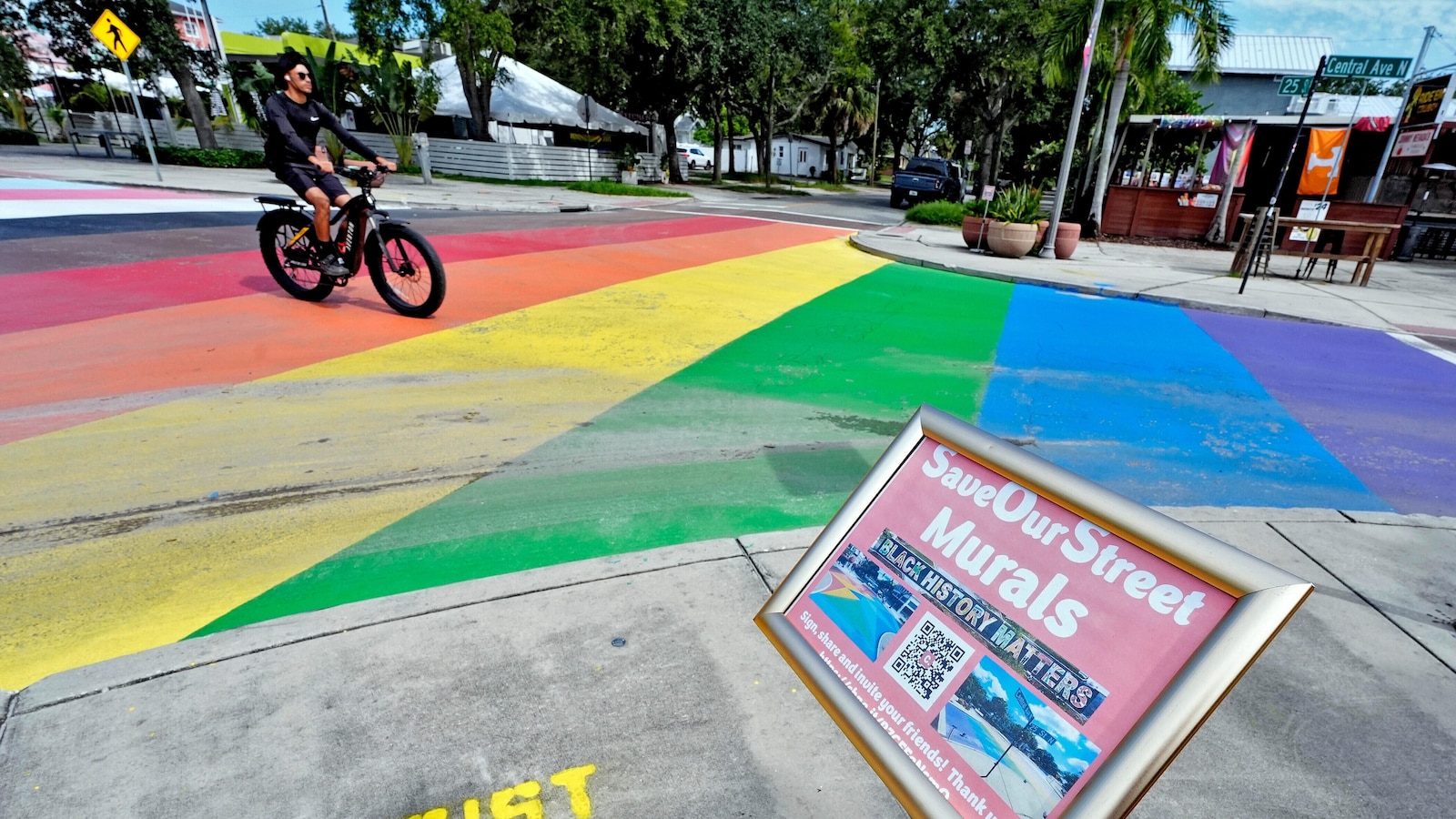 St. Petersburg to vote on flags for LGBTQ+ and Black communities after DeSantis erases murals